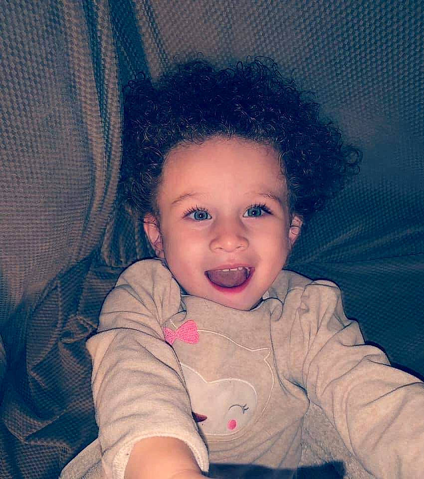 Giselle joined the competition — help win amazing prizes! baby, beauty, cheek, child, chin, cool, eye, eyebrow, face, facial_expression, forehead, hair, hairstyle, head, lip, nose, person, product, skin, smile