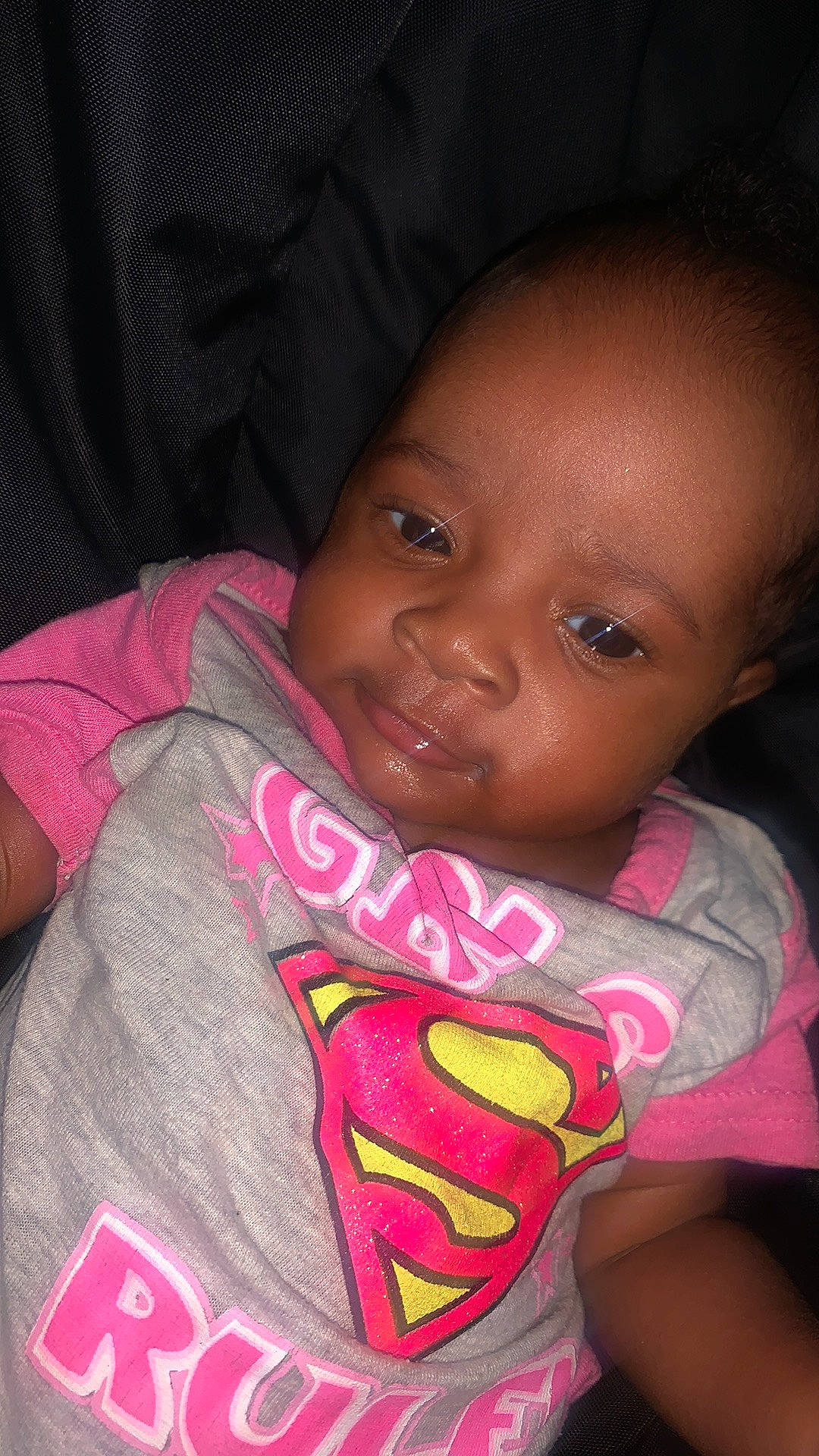 Genel is registered to the contest to win money with this photo: arm, cheek, chest, chin, cool, eye, eyebrow, forehead, happy, iris, lip, mouth, neck, nose, person, pink, skin, sleeve, smile, t_shirt