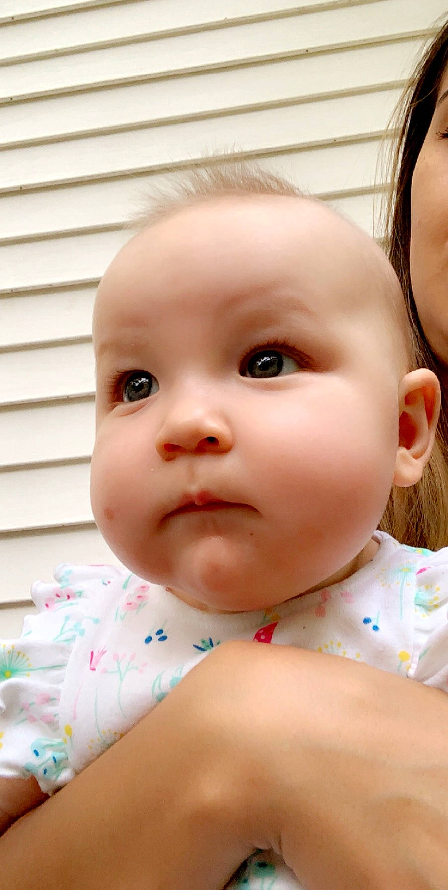 Kaiah is registered to the contest to win money with this photo: baby, cheek, child, chin, close_up, eye, face, forehead, head, lip, mouth, muscle, nose, person, skin, toddler