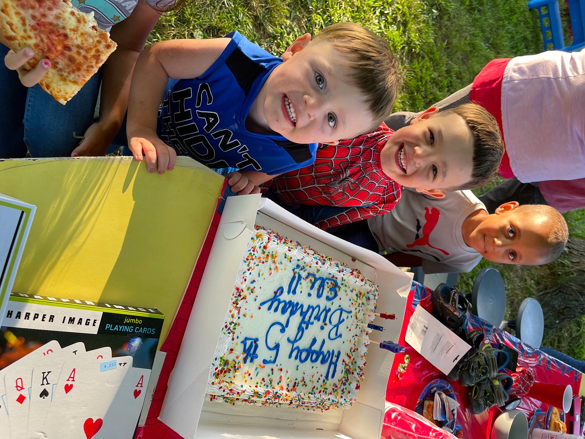 Levi joined the competition — help win amazing prizes! child, community, event, font, fun, grass, happy, joy, leisure, people_in_nature, person, play, product, public_event, recreation, sharing, smile, summer, t_shirt, team