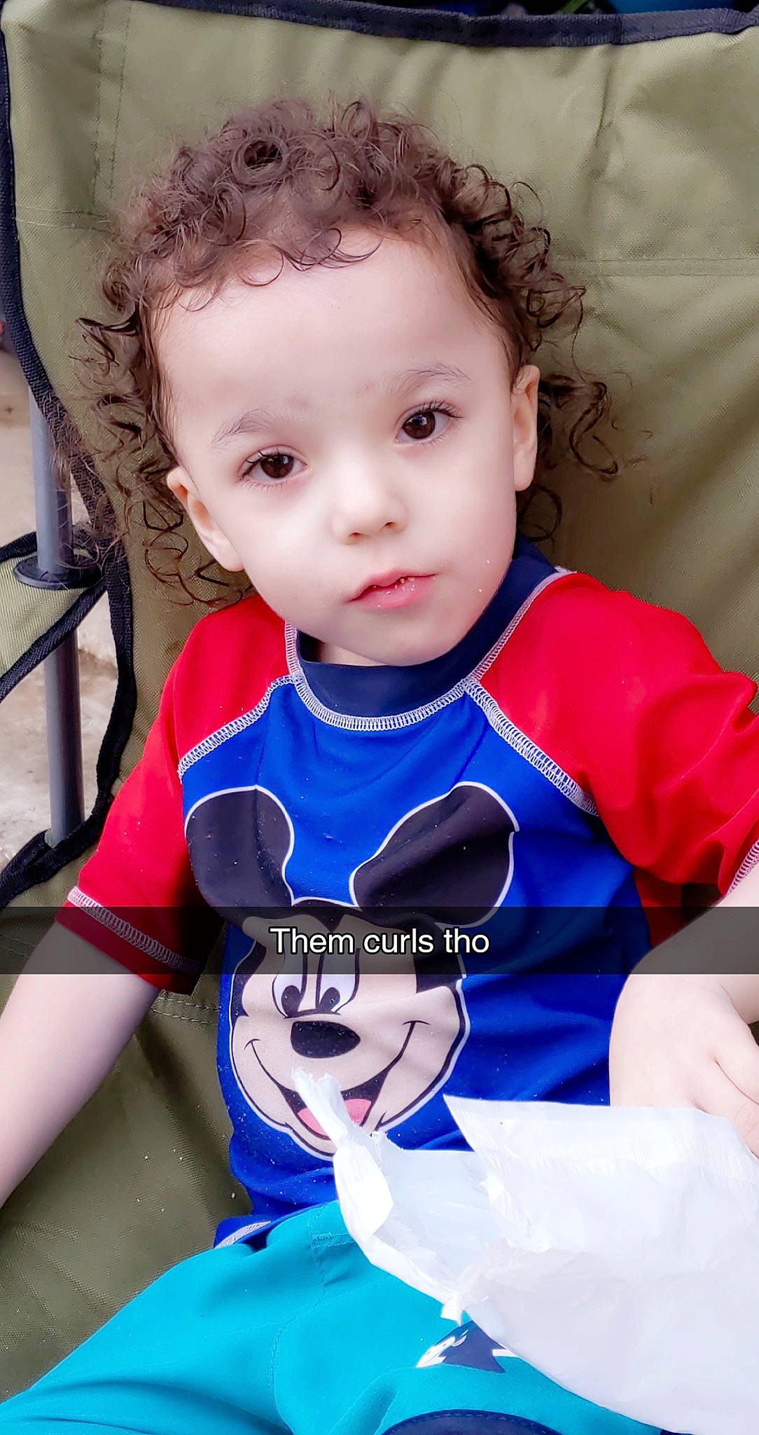 Xander joined the competition — help win amazing prizes! baby, baby_products, baby_toddler_clothing, cheek, child, cool, head, person, product, skin, sleeve, smile, t_shirt, toddler