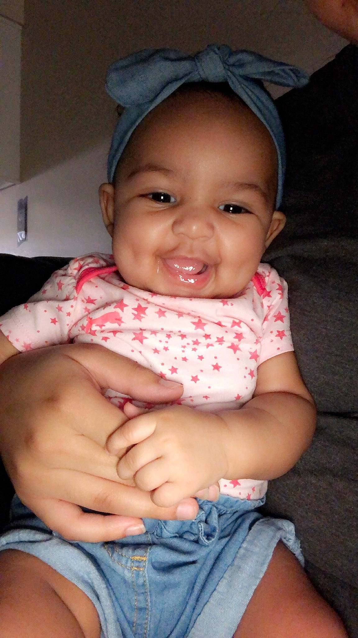 Tyliana joined the competition — help win amazing prizes! abdomen, baby, cheek, child, chin, face, facial_expression, head, joy, lip, nose, person, sitting, skin, smile, toddler