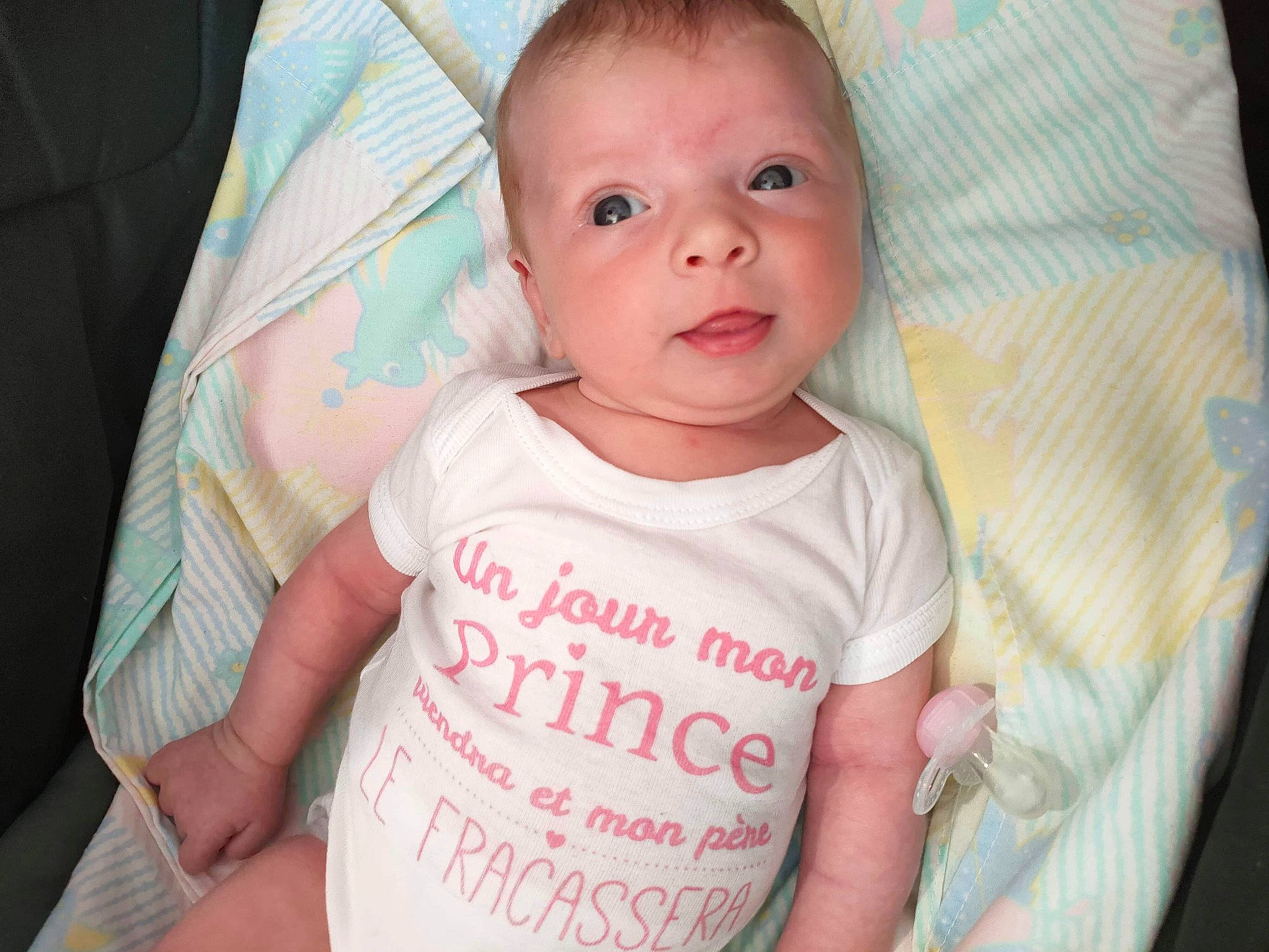 Liliana participe au concours pour gagner de l'argent avec cette photo : baby, baby_products, baby_toddler_clothing, cheek, child, iris, person, product, skin, smile, toddler