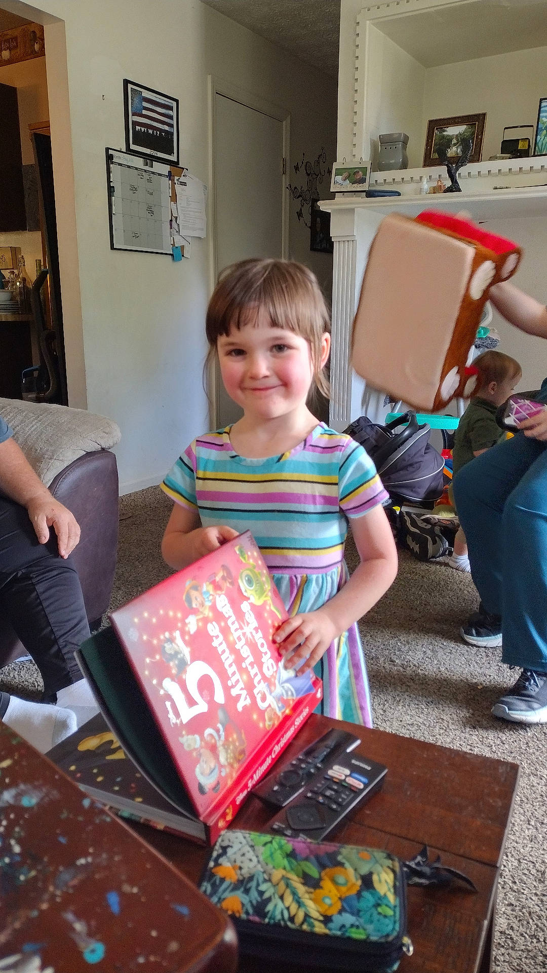 Amber is registered to the contest to win money with this photo: adult, architecture, building, child, clothing, couch, face, female, footwear, furniture, girl, head, indoors, livingroom, male, man, person, photography, portrait, shoe