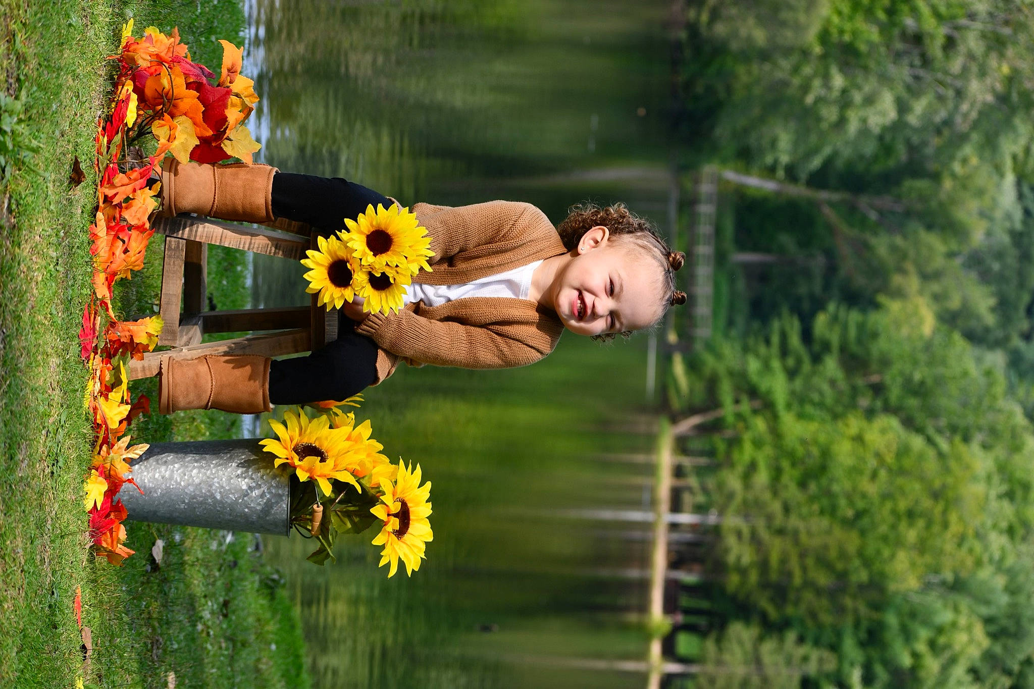 Amina joined the competition — help win amazing prizes! cut_flowers, floral_design, floristry, flower, flower_arranging, flowering_plant, forest, fun, garden, grass, happy, leisure, people_in_nature, person, petal, plant, sunflower, tree, wildflower, wood