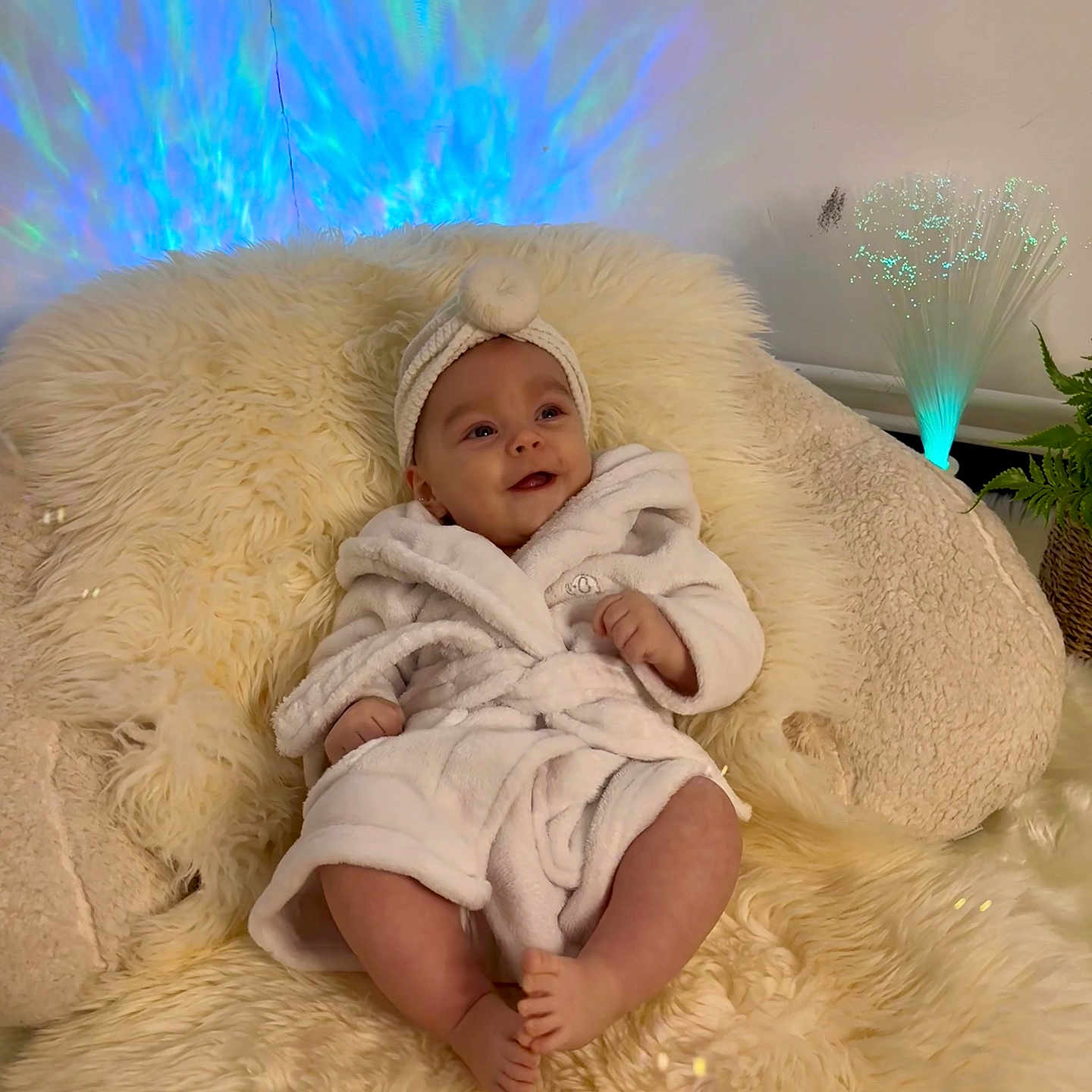 James joined the competition — help win amazing prizes! baby, bed, blanket, bodypart, bonnet, clothing, couch, cushion, face, finger, furniture, hand, hat, head, homedecor, newborn, person, photography, portrait, sleeping