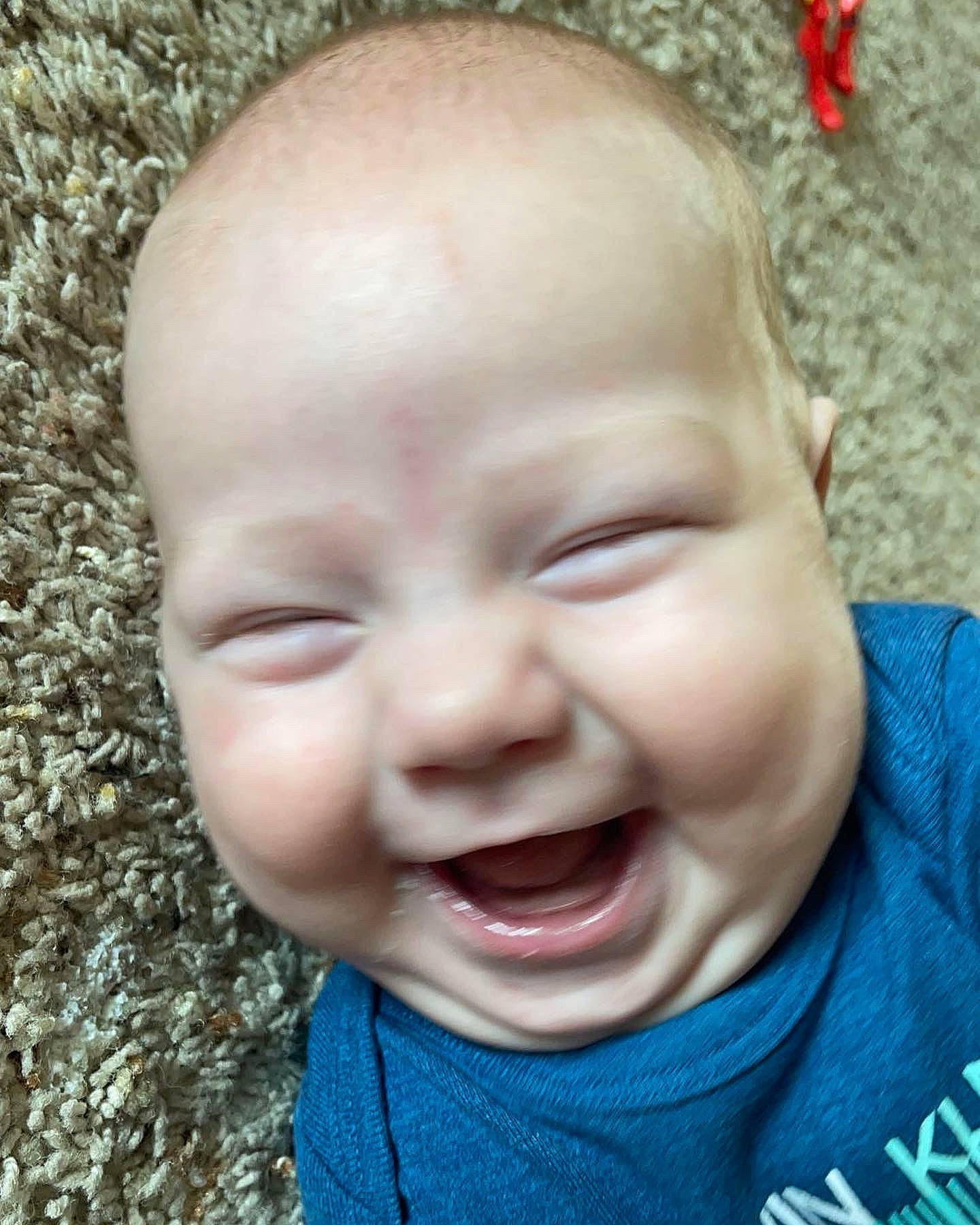 Kannon joined the competition — help win amazing prizes! baby, baby_laughing, cheek, child, ear, eyebrow, facial_expression, forehead, grass, happy, iris, jaw, lip, mouth, nose, people, person, photograph, skin, smile