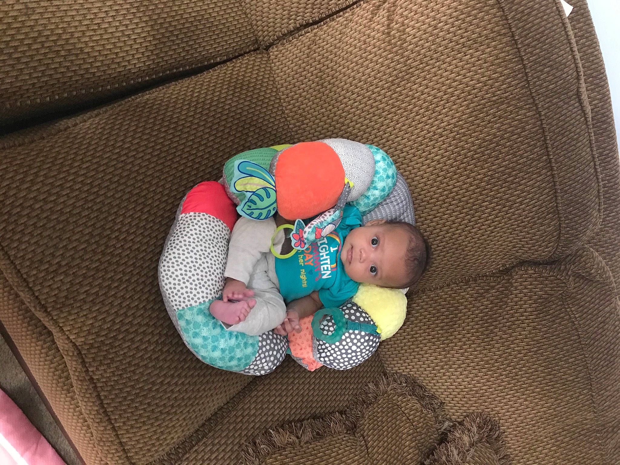 Khloe is registered to the contest to win money with this photo: baby, baby_in_car_seat, baby_products, baby_sleeping, baby_toys, car_seat, child, comfort, person, product, toddler