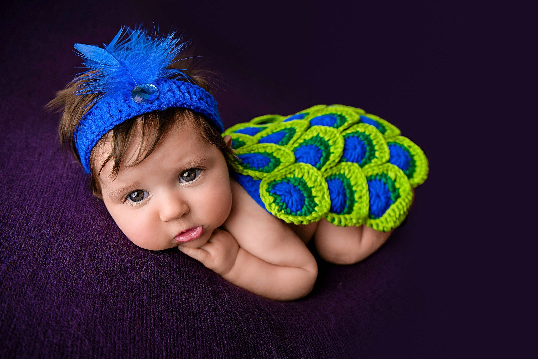 Kinzleigh is registered to the contest to win money with this photo: baby, beanie, cap, child, costume_accessory, crochet, fashion_accessory, headgear, knit_cap, person, photography, product, thread, toddler, wool