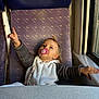 Cyanea participe au concours pour gagner de l'argent avec cette photo : toddler, child, pacifier, pointing, train, seat, window, sunlight, curious, clothing, bracelet, indoor, portrait, person, travel, young_child, casual, expression, hair, relaxing