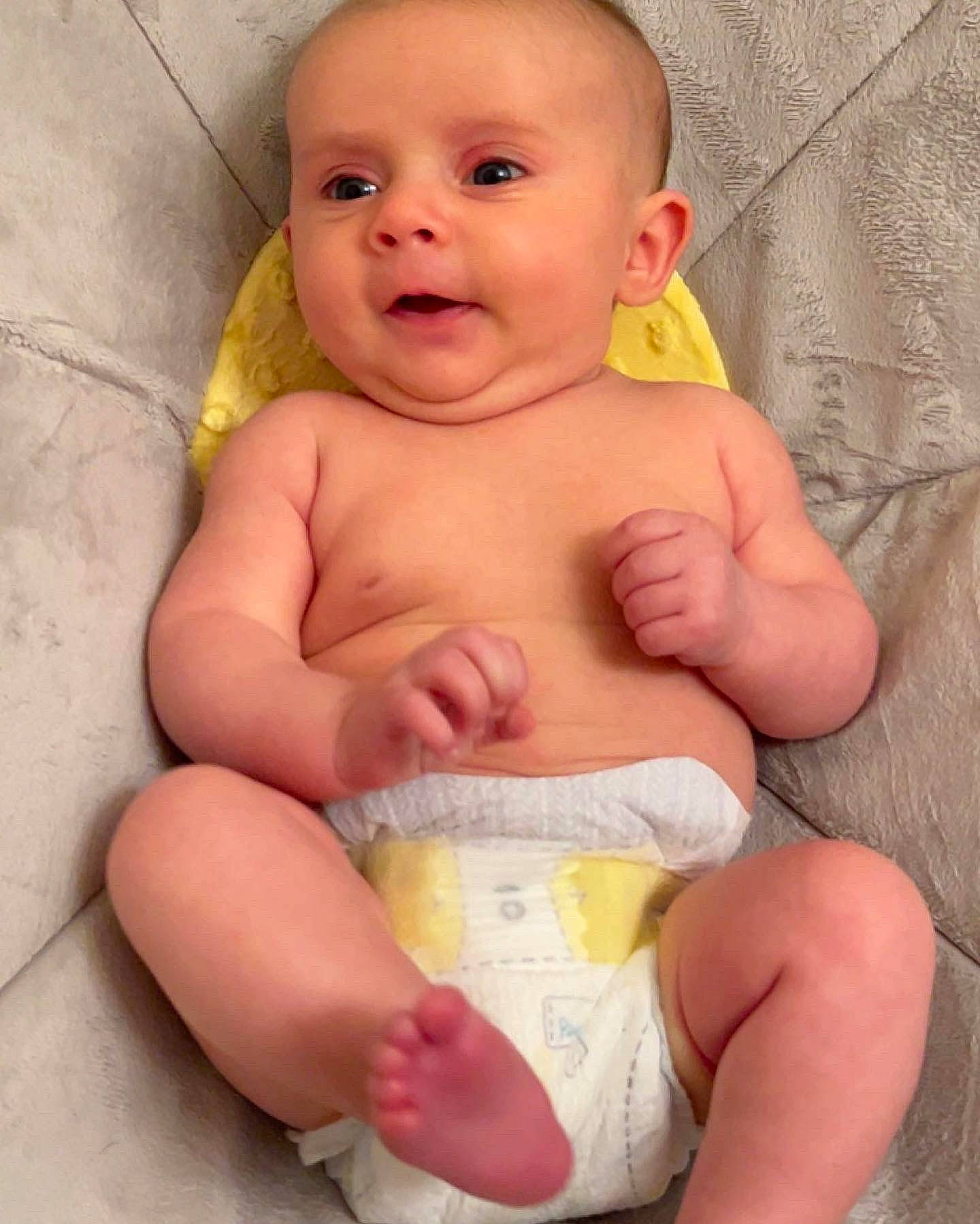 Lilithiana is registered to the contest to win money with this photo: baby, baby_toddler_clothing, cheek, chest, diaper, eye, face, finger, happy, head, human_body, lip, mouth, neck, person, pink, skin, smile, stomach, thigh