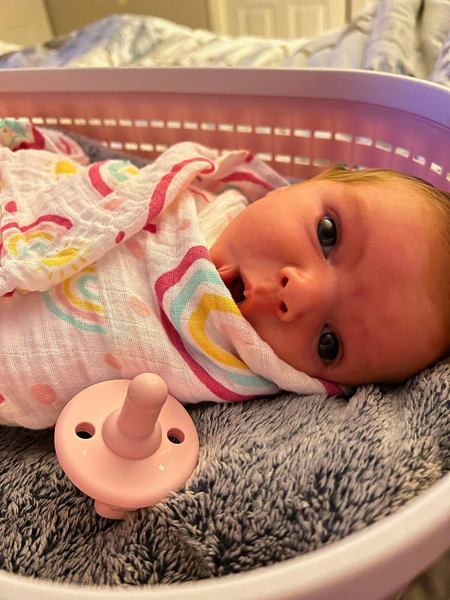 Chloe is registered to the contest to win money with this photo: baby, baby_products, baby_toddler_clothing, cap, cheek, child, chin, drinkware, eye, eyelash, fashion_accessory, fedora, hat, headgear, lip, nose, person, pink, serveware, skin