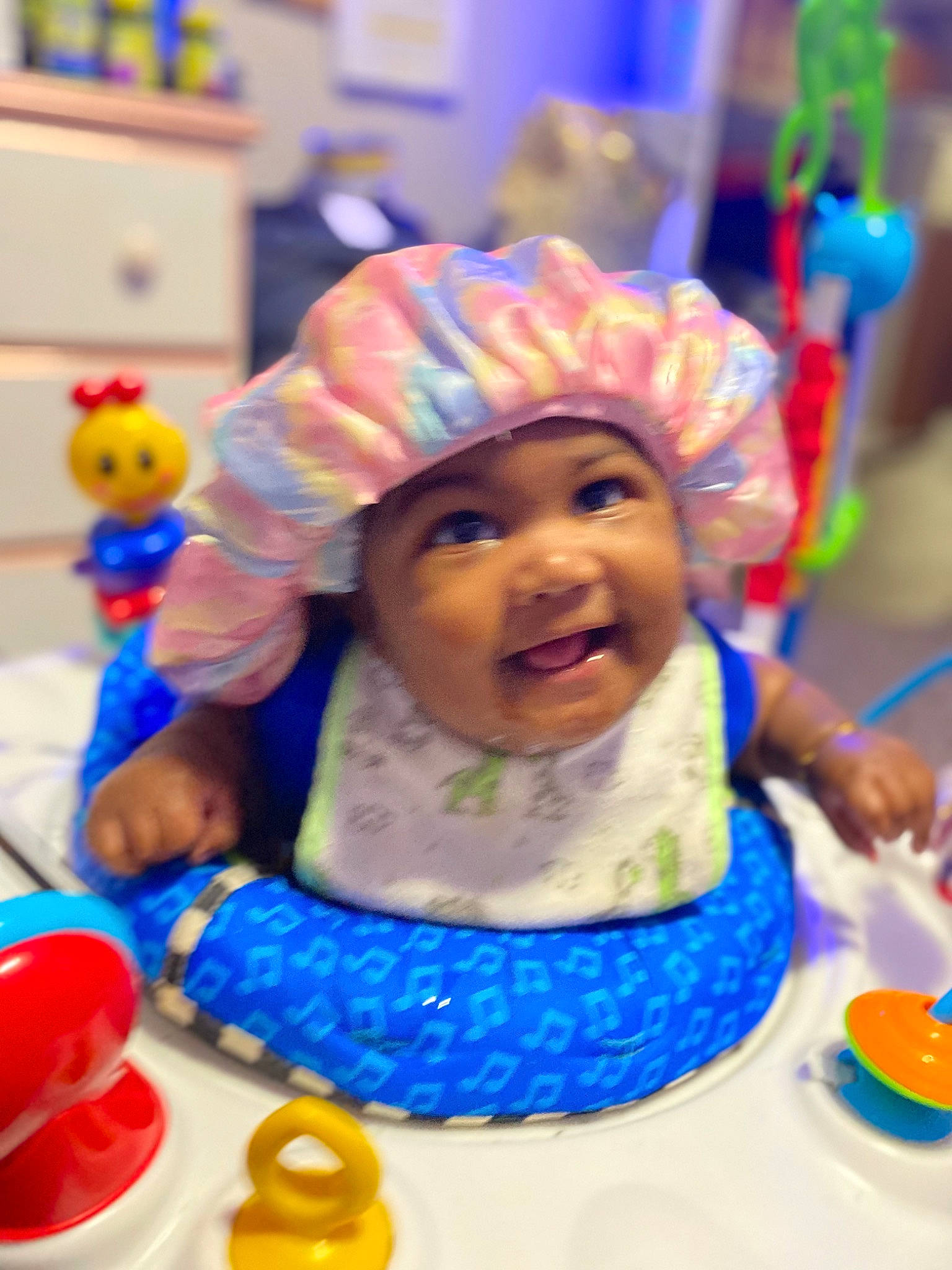 Xavier joined the competition — help win amazing prizes! baby, baby_products, blue, cake_decorating, cake_decorating_supply, child, event, fun, happy, headgear, headwear, icing, leisure, party_supply, people, person, purple, smile, sugar_cake, toddler