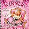 baby, banner, celebration, chair, child, crown, cute, decorative, dress, glitter, happy, headband, infant, pink, portrait, smiling, sparkle, text, throne, tutu