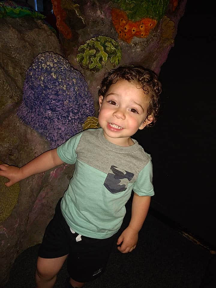 Josiah joined the competition — help win amazing prizes! child, fun, green, iris, joy, person, smile, standing, toddler, tree, vacation, world