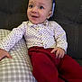 Diantae is registered to the contest to win money with this photo: accessories, baby, clothing, couch, cushion, face, formalwear, furniture, happy, head, homedecor, pants, person, photography, portrait, shirt, sitting, sleeve, smile, tie