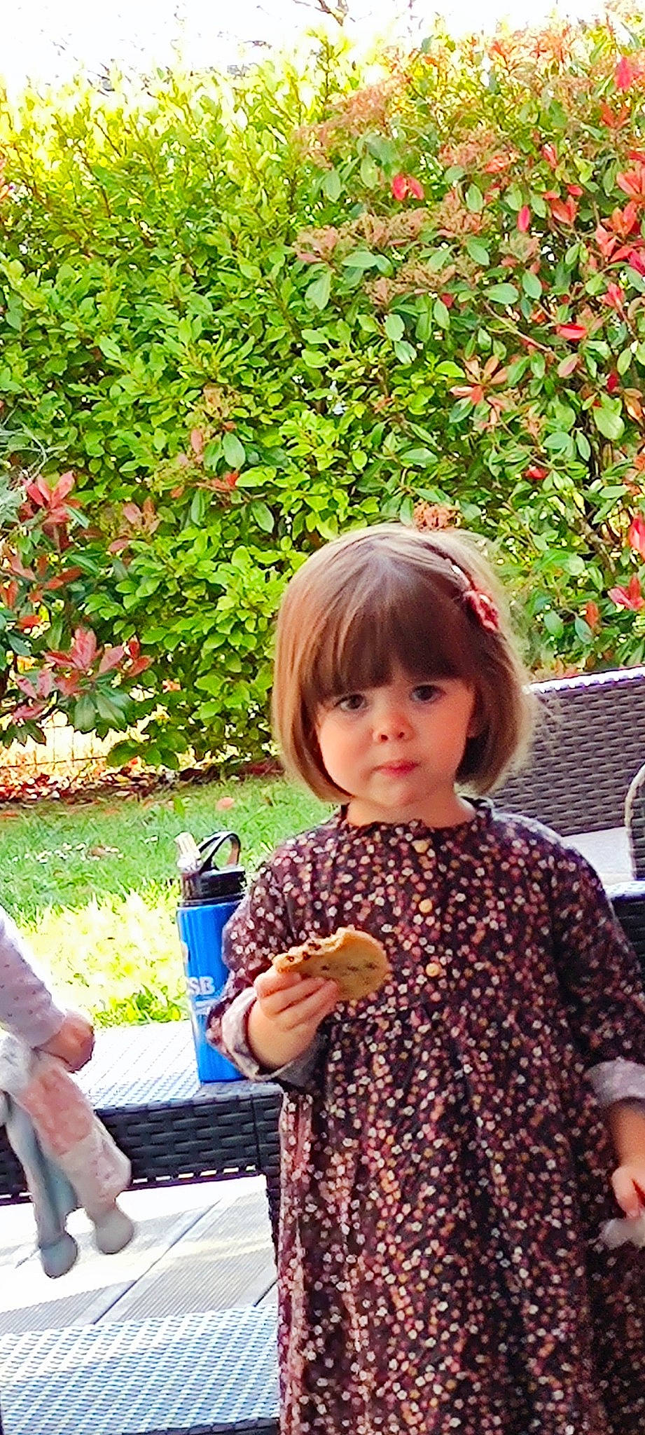 Vicky a rejoint le concours — aidez-le/la à gagner de superbes lots ! baby_toddler_clothing, bangs, beauty, event, fun, grass, green, happy, leaf, leisure, orange, people_in_nature, person, photograph, plant, recreation, sitting, snapshot, summer, toddler