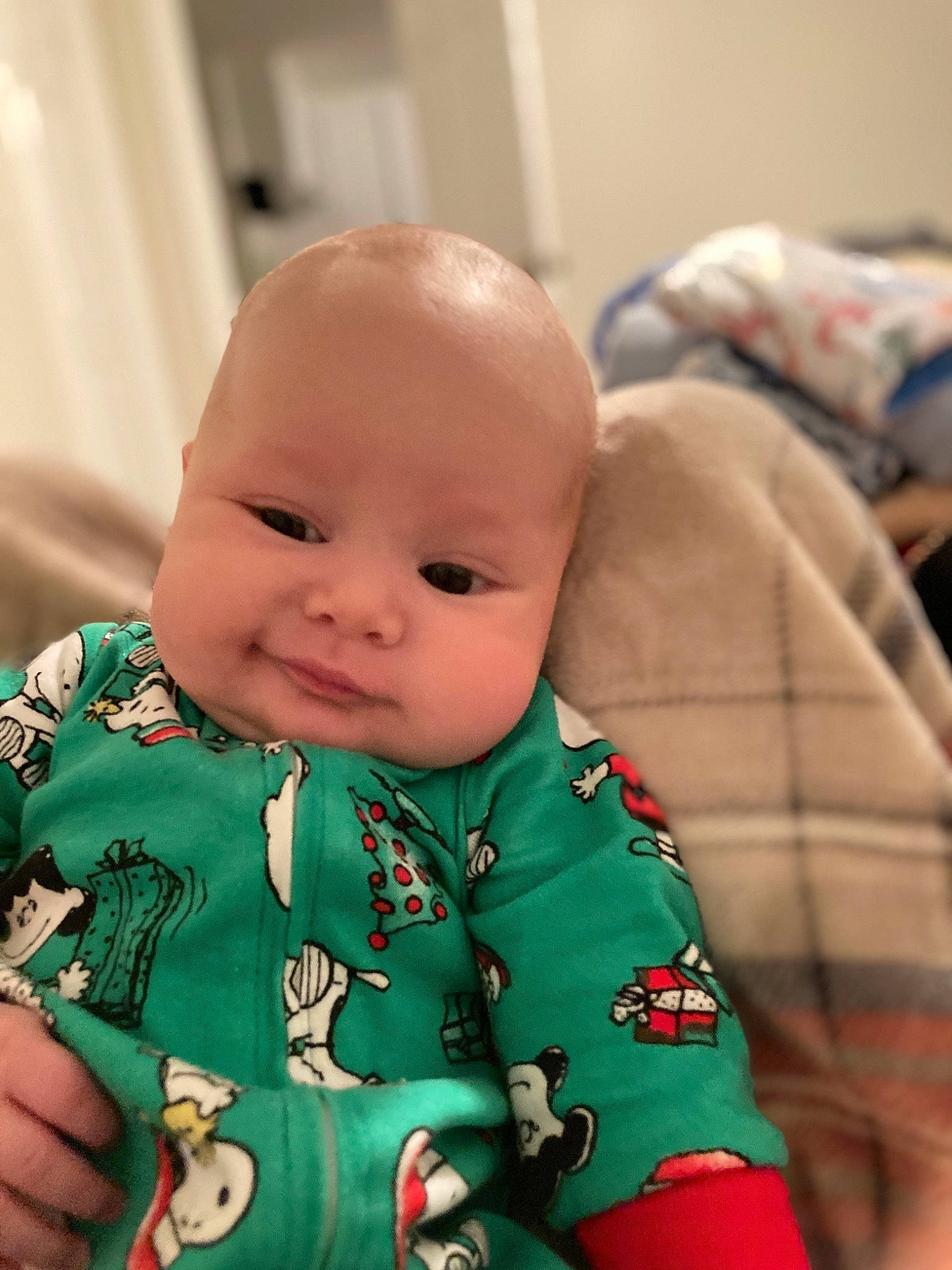 Jasiah joined the competition — help win amazing prizes! baby, baby_toddler_clothing, cheek, chin, collar, comfort, eye, fun, happy, human_body, lip, mouth, nose, person, sitting, skin, sleeve, smile, textile, thumb