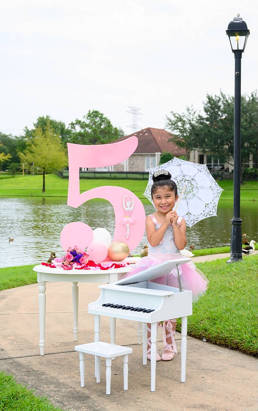 Allyson joined the competition — help win amazing prizes! botany, cloud, grass, green, happy, joy, lake, leisure, outdoor_bench, outdoor_furniture, outdoor_table, person, pink, plant, public_space, recreation, sky, smile, street_light, table