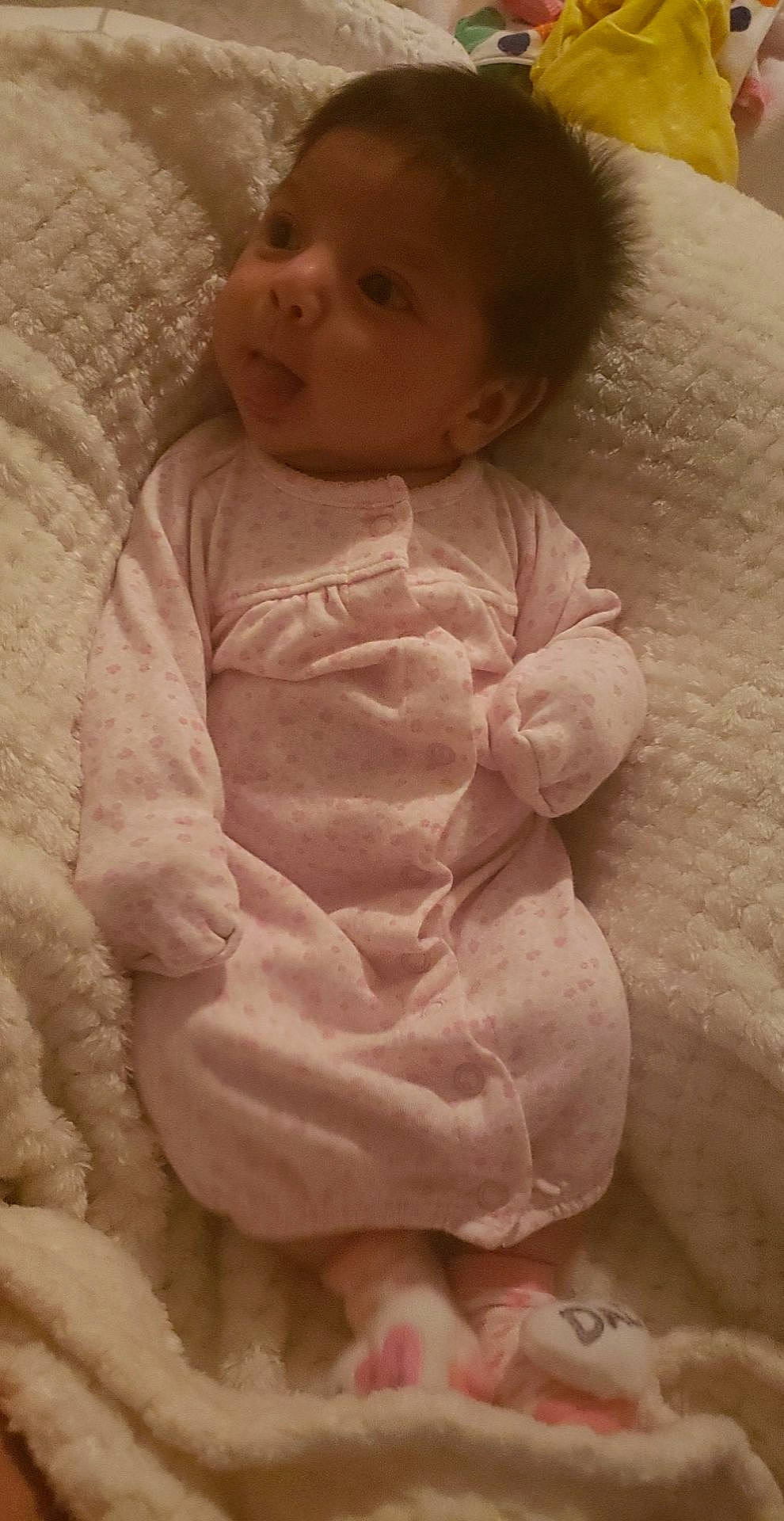 Camilla joined the competition — help win amazing prizes! arm, baby, baby_toddler_clothing, cheek, chin, comfort, eye, eyebrow, face, head, headgear, human_body, iris, lip, neck, nose, outerwear, person, pink, skin