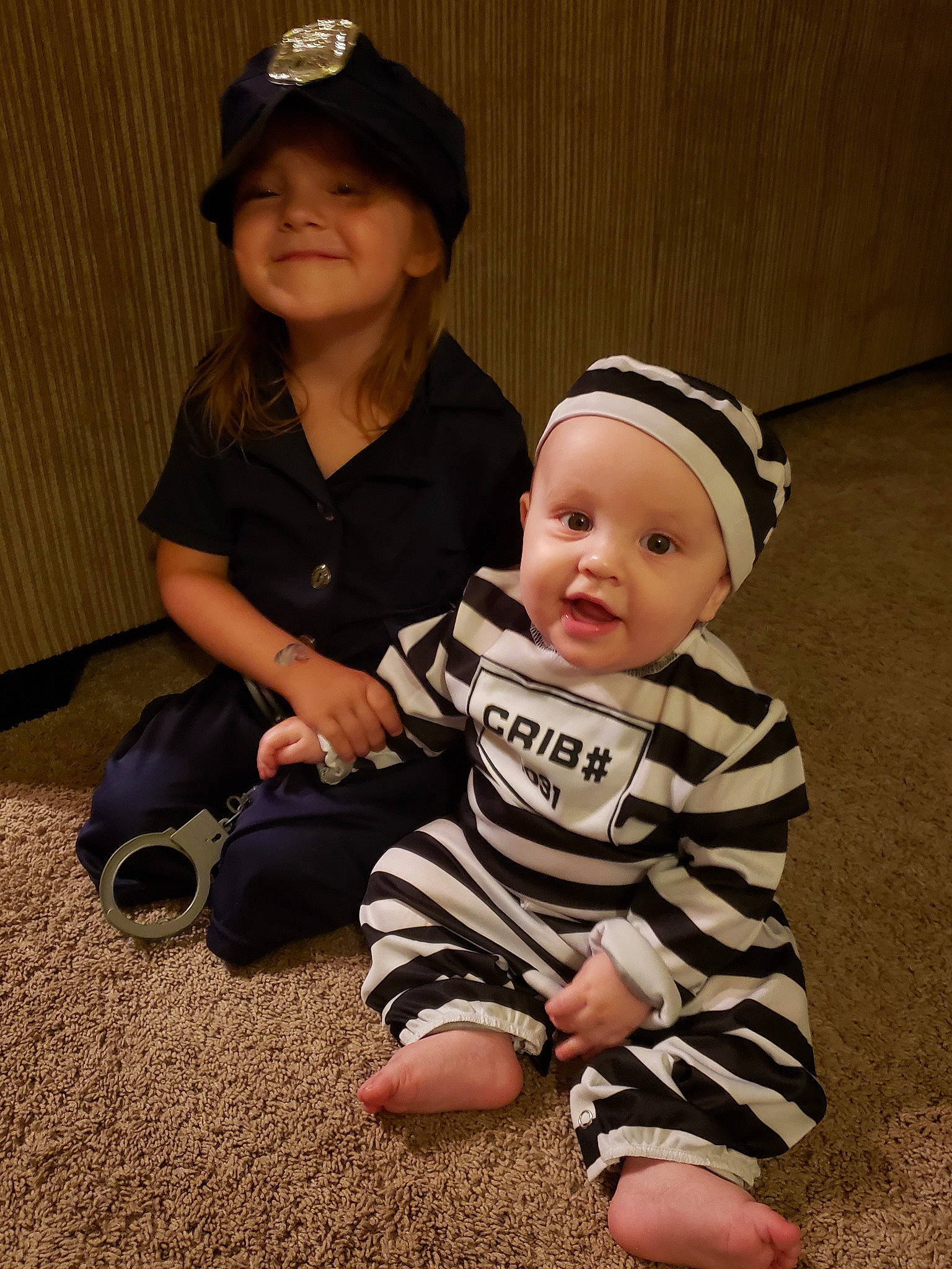 Aaden is registered to the contest to win money with this photo: baby, cap, child, headgear, joy, person, sitting, toddler