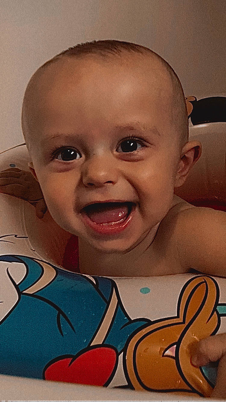 Abel joined the competition — help win amazing prizes! baby, cheek, chin, eye, eyebrow, eyelash, facial_expression, finger, forehead, gesture, happy, human, iris, lip, mouth, nose, person, skin, smile, toddler