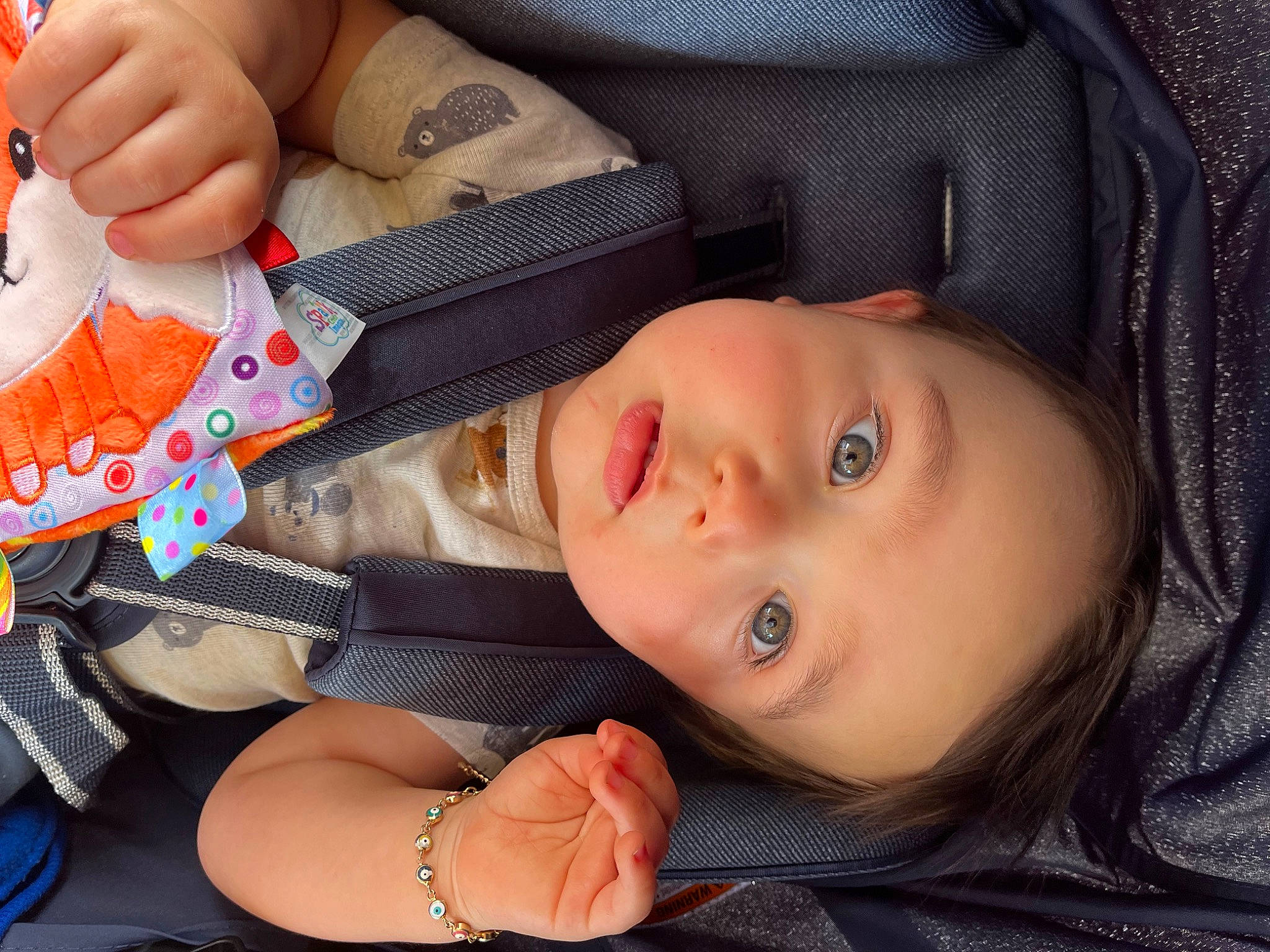 Alonzo is registered to the contest to win money with this photo: baby, baby_toddler_clothing, cheek, child, chin, comfort, eyebrow, eyelash, face, facial_expression, finger, hand, headwear, iris, lip, mouth, nail, nose, person, product