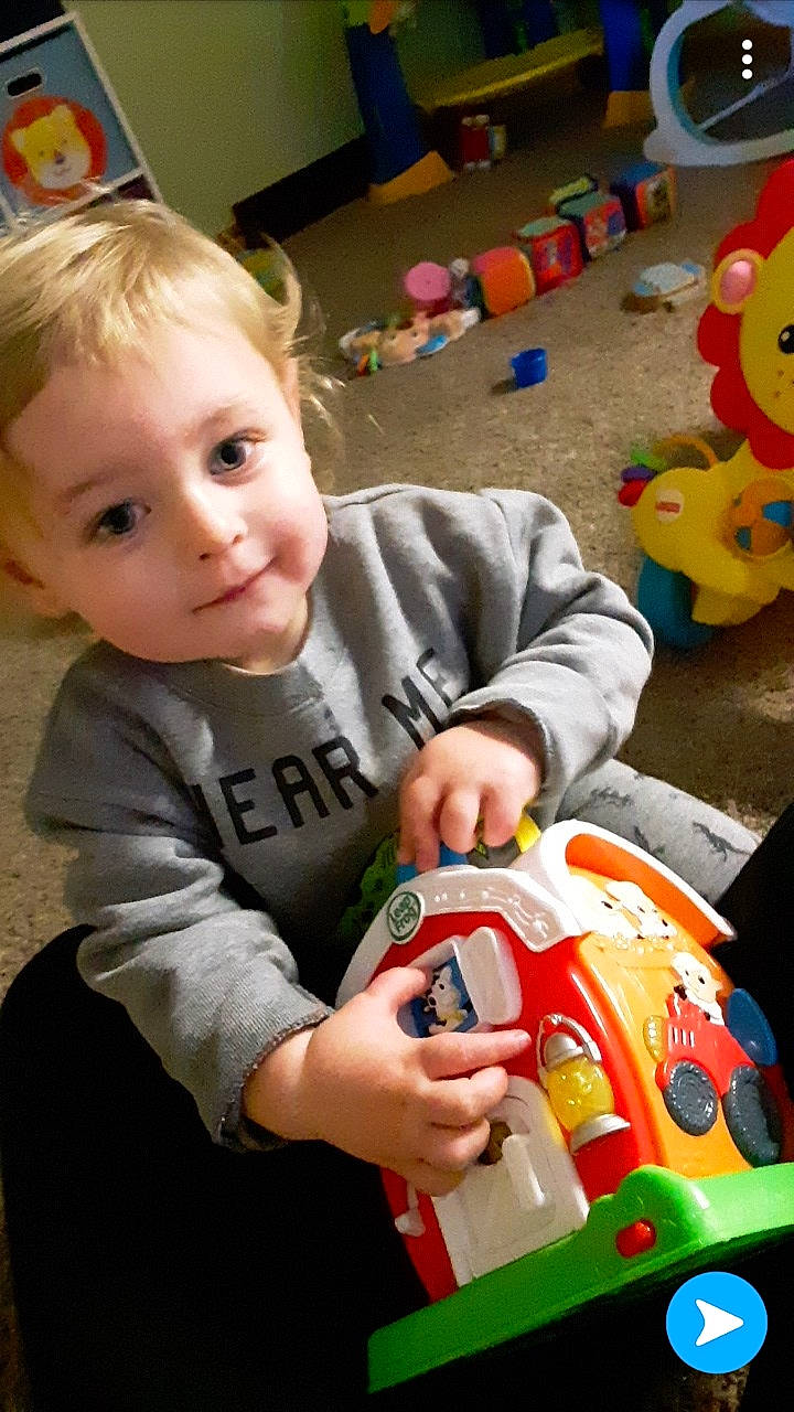 Ethan is registered to the contest to win money with this photo: baby, baby_playing_with_toys, baby_products, baby_toys, child, fun, person, play, playset, product, toddler, toy