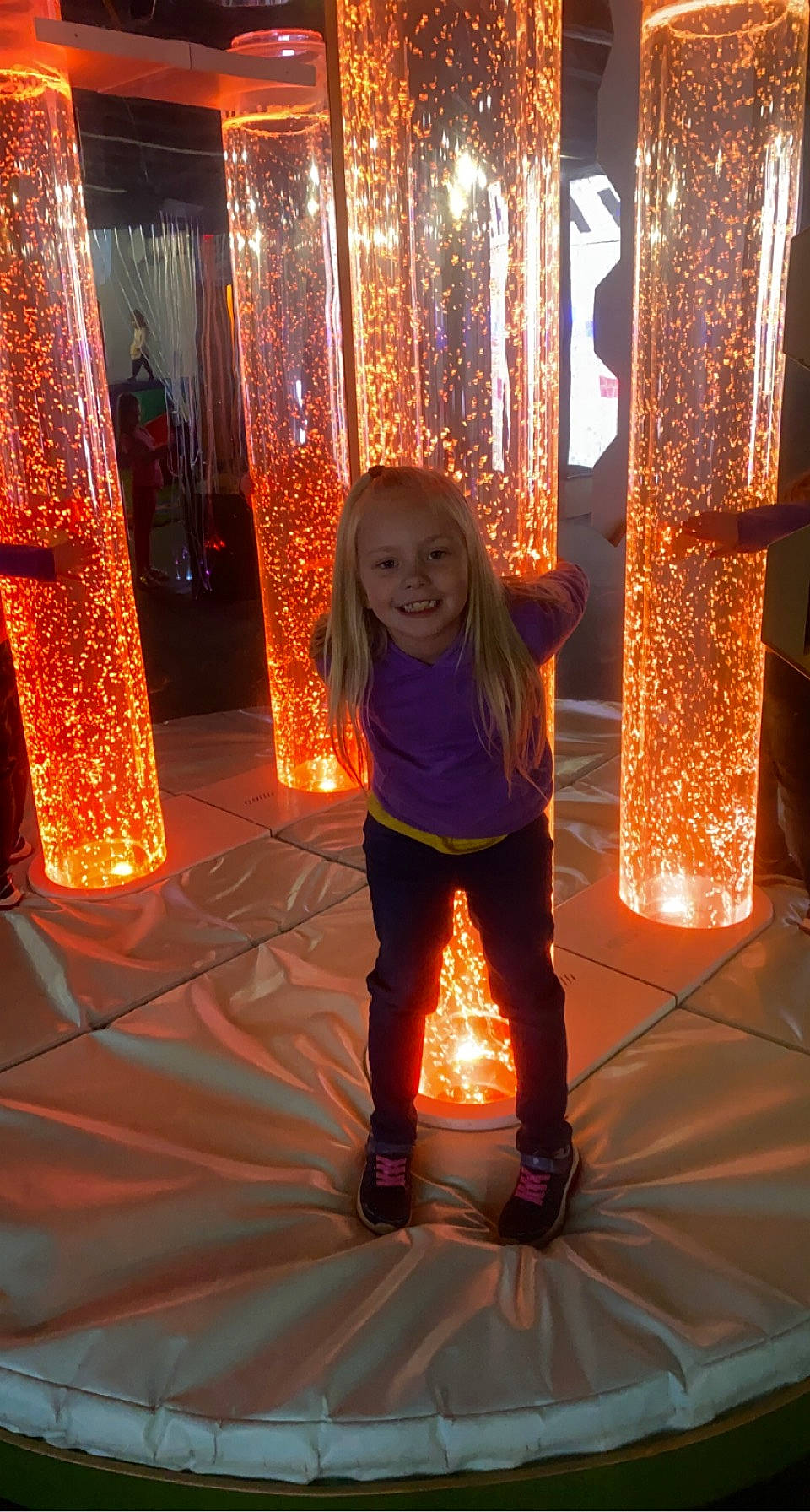 Jacey joined the competition — help win amazing prizes! christmas, christmas_decoration, electric_blue, event, fun, happy, heat, holiday, human_body, interior_design, joy, leisure, light, light_fixture, lighting, night, ornament, person, recreation, smile