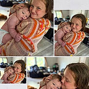 Luka is registered to the contest to win money with this photo: child, baby, sibling, hug, smile, indoor, cozy, family, love, affection, warmth, sweater, diaper, portrait, happy, cute, toddler, candid, home, bond