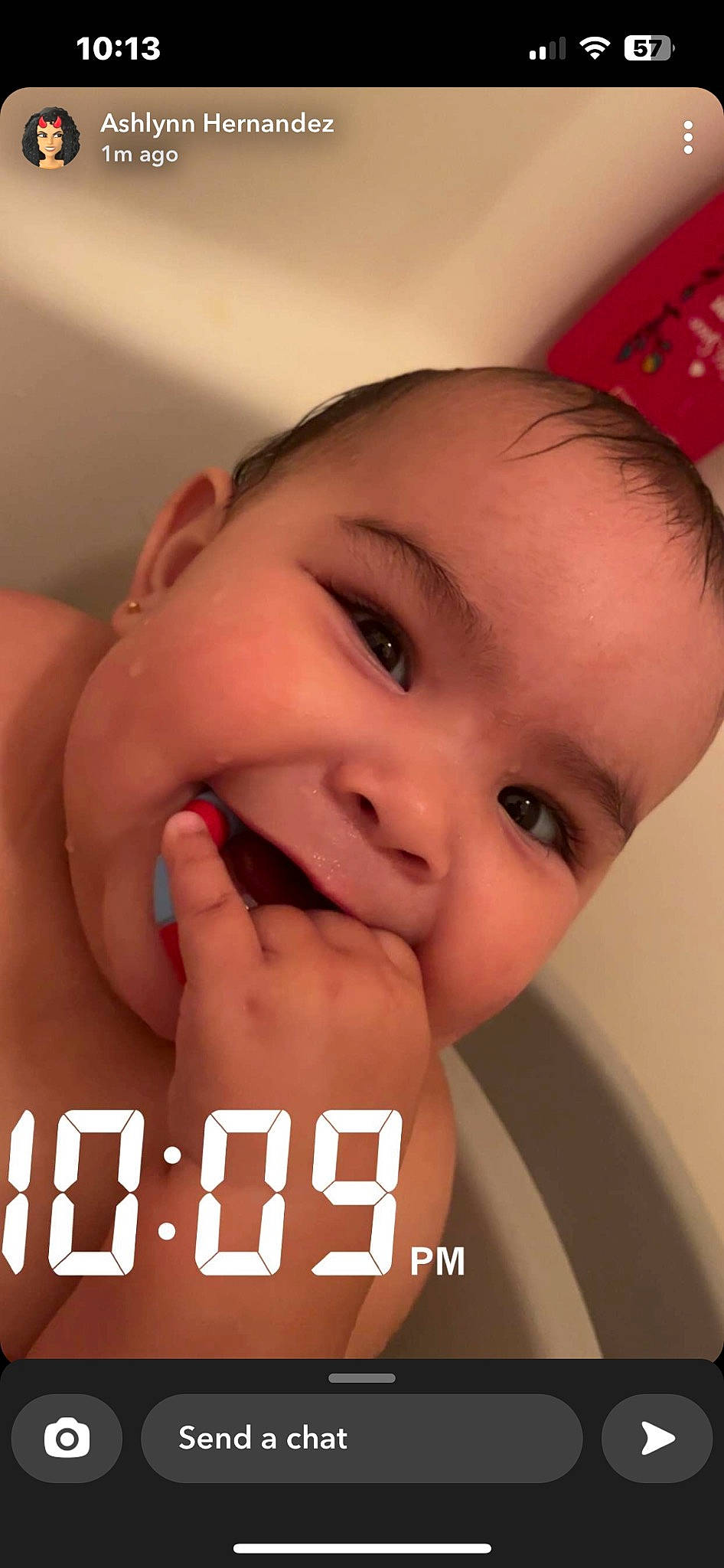 Amara Grace joined the competition — help win amazing prizes! baby, beauty, cheek, eye, eyebrow, eyelash, face, finger, forehead, gesture, happy, joy, lip, mouth, nail, nose, person, skin, smile, thumb