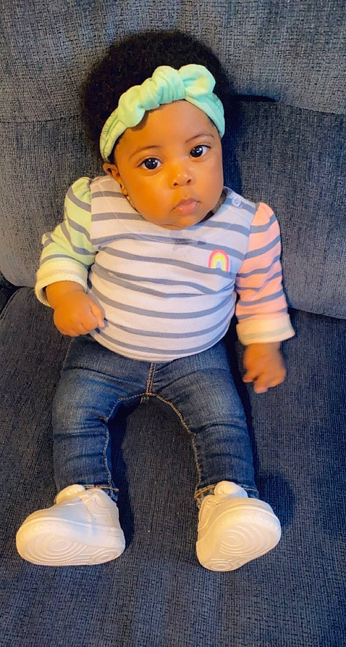 Kash Ali joined the competition — help win amazing prizes! baby, cheek, child, denim, doll, jeans, toddler, toy, yellow