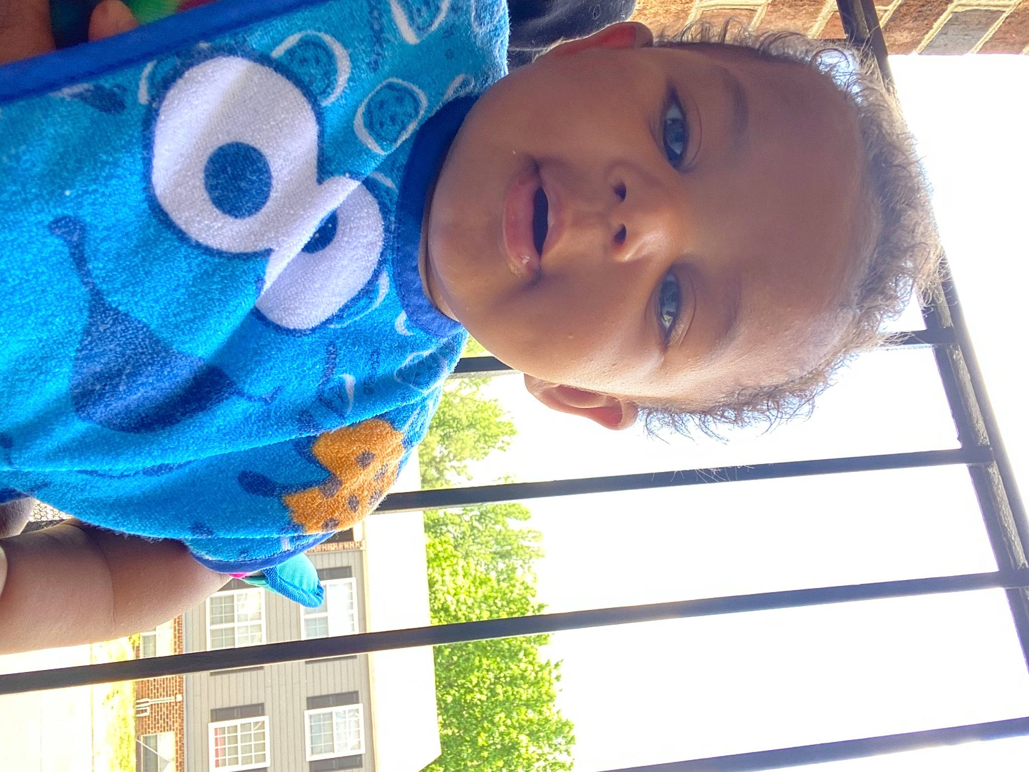 Charles joined the competition — help win amazing prizes! baby, baby_toddler_clothing, beauty, blue, child, cool, electric_blue, fun, happy, headgear, leisure, nose, organ, people, person, smile, toddler, tree, water, white