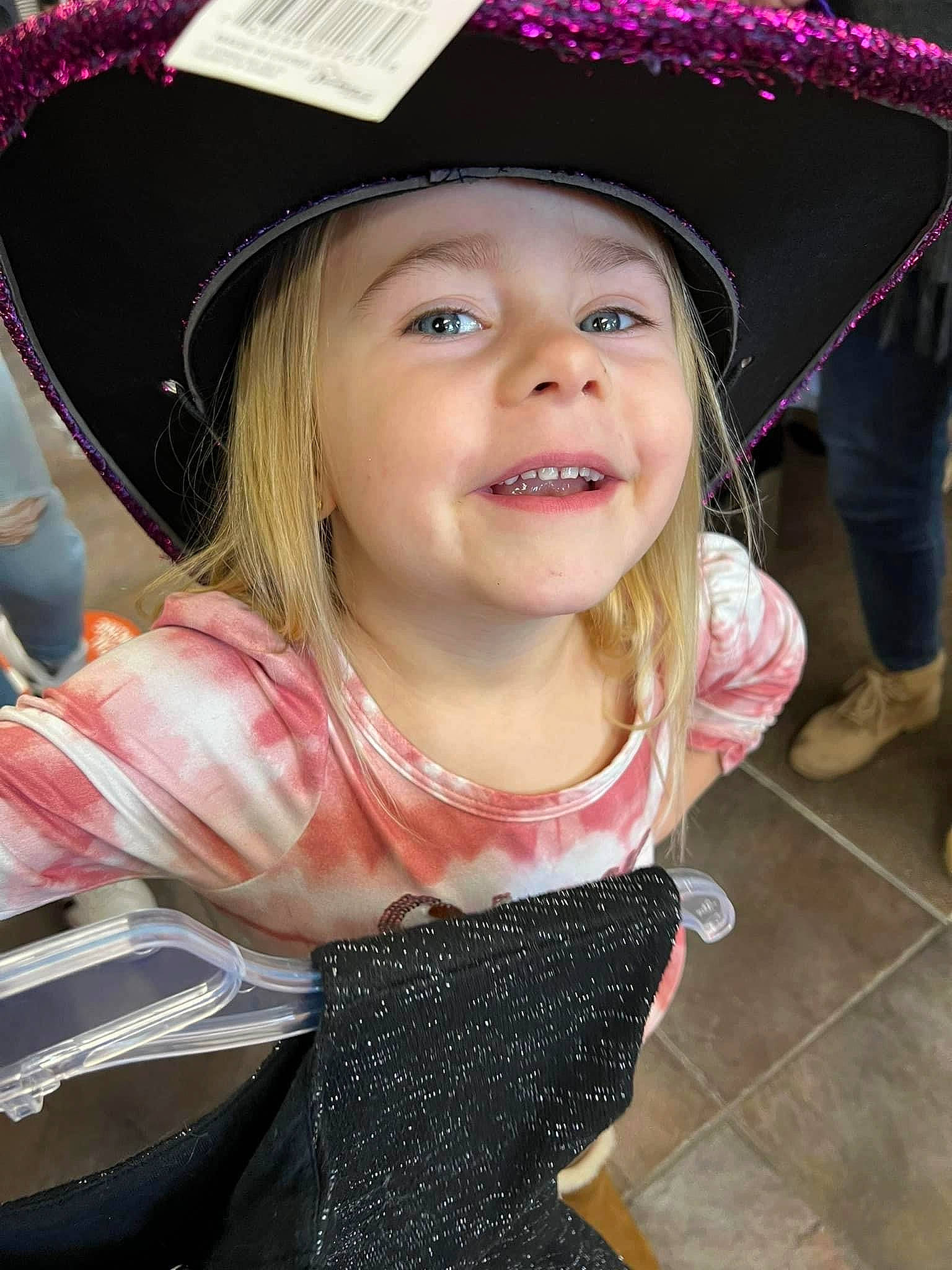 Laynie-lou joined the competition — help win amazing prizes! beauty, child, cool, costume_hat, event, facial_expression, fashion, fashion_accessory, fun, hairstyle, happy, hat, headgear, headwear, joy, lip, magenta, person, pink, skin