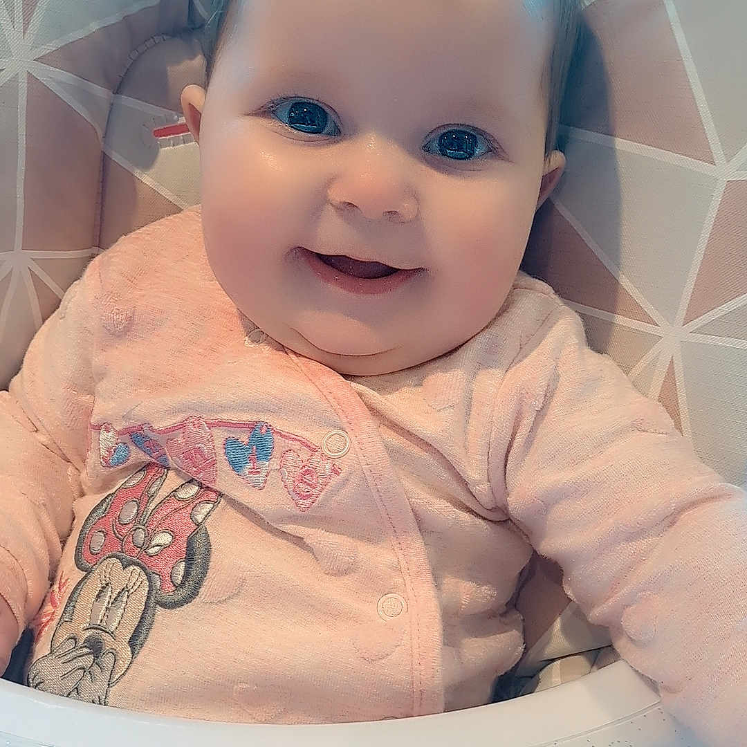 Ebony is registered to the contest to win money with this photo: baby, bathing, bathtub, bodypart, couch, doll, face, finger, furniture, hand, happy, head, person, photography, portrait, skin, smile, tattoo, toy, tub