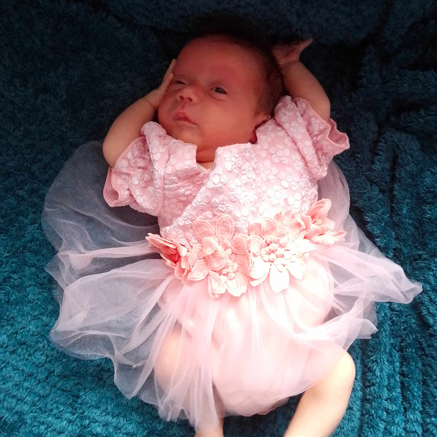 Willow joined the competition — help win amazing prizes! baby, bed, blanket, bonnet, clothing, costume, dress, face, fashion, formalwear, furniture, gown, hat, head, newborn, person, photography, portrait, sitting, sleeping