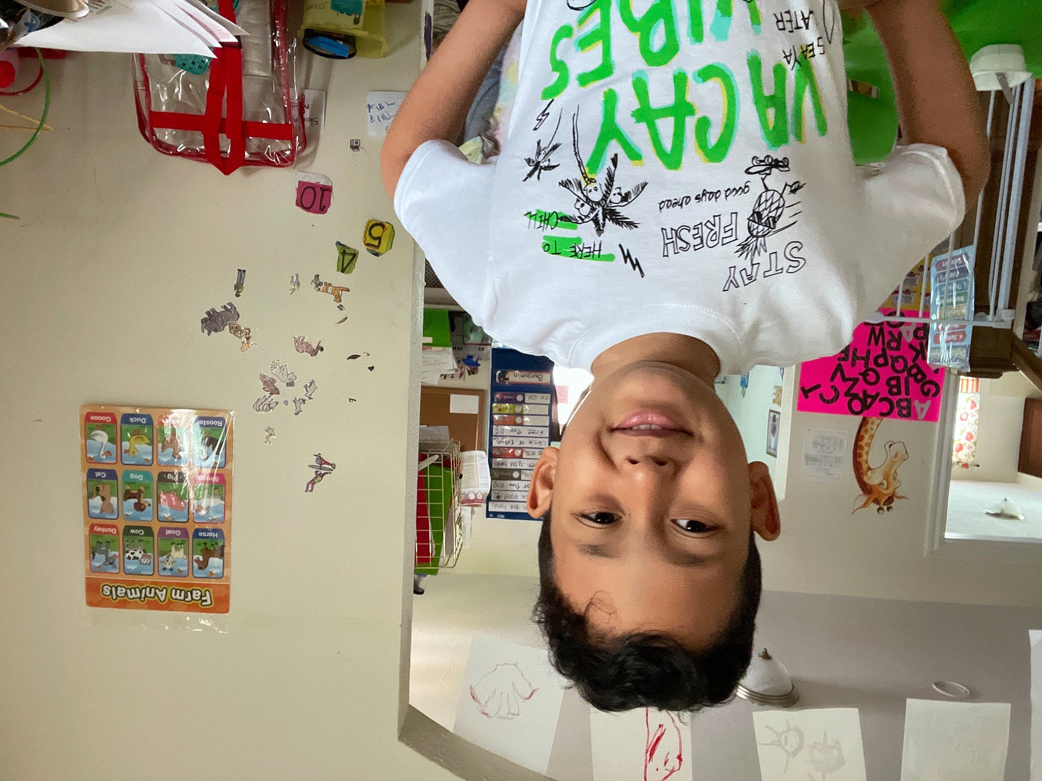 Benjamim joined the competition — help win amazing prizes! art, bangs, beard, child, elbow, eyelash, font, fun, gesture, happy, joy, pattern, person, photograph, room, sleeve, t_shirt, thigh, top, visual_arts