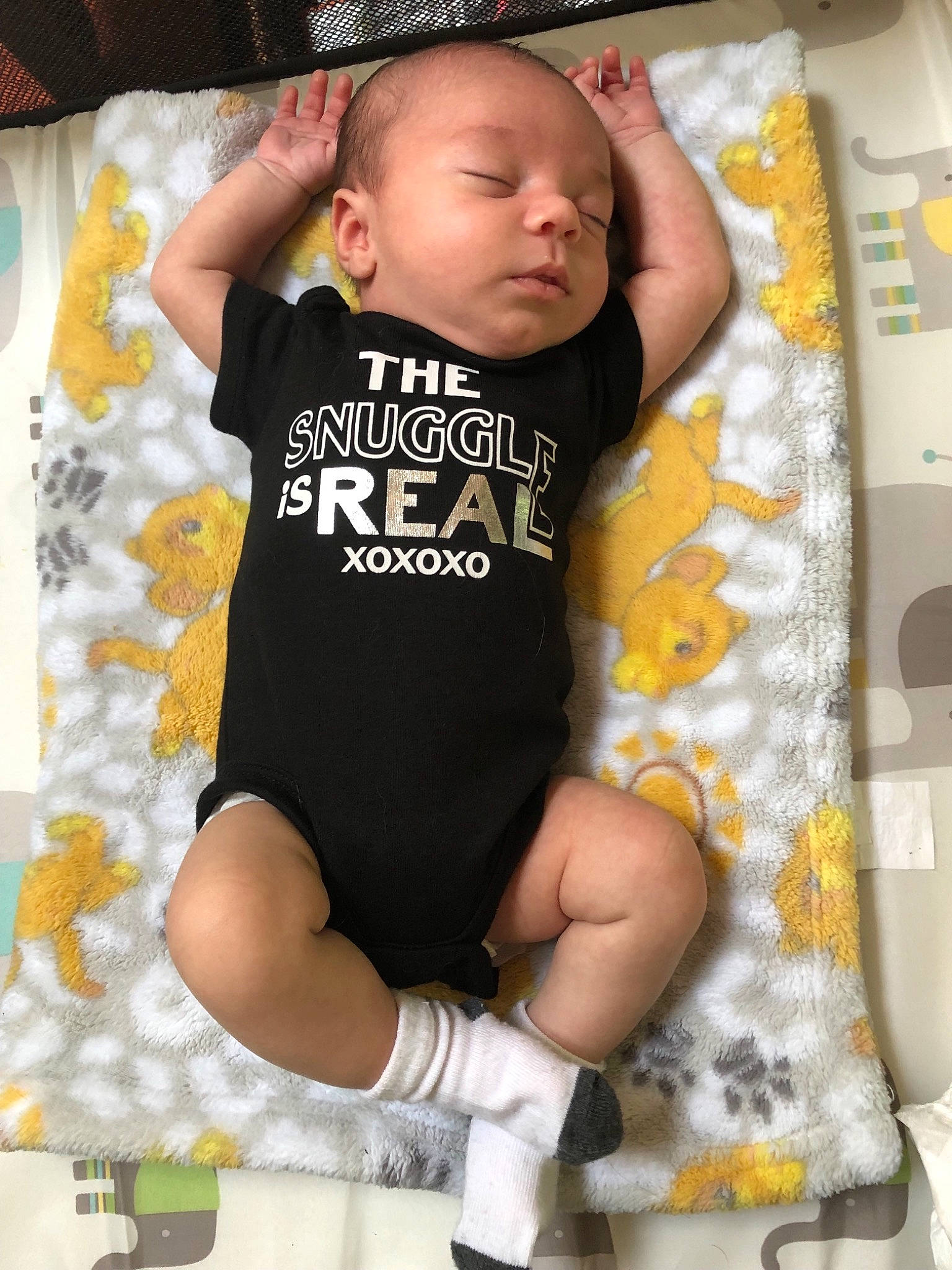 Ethan is registered to the contest to win money with this photo: arm, baby, baby_toddler_clothing, cheek, child, leg, person, t_shirt, toddler, yellow