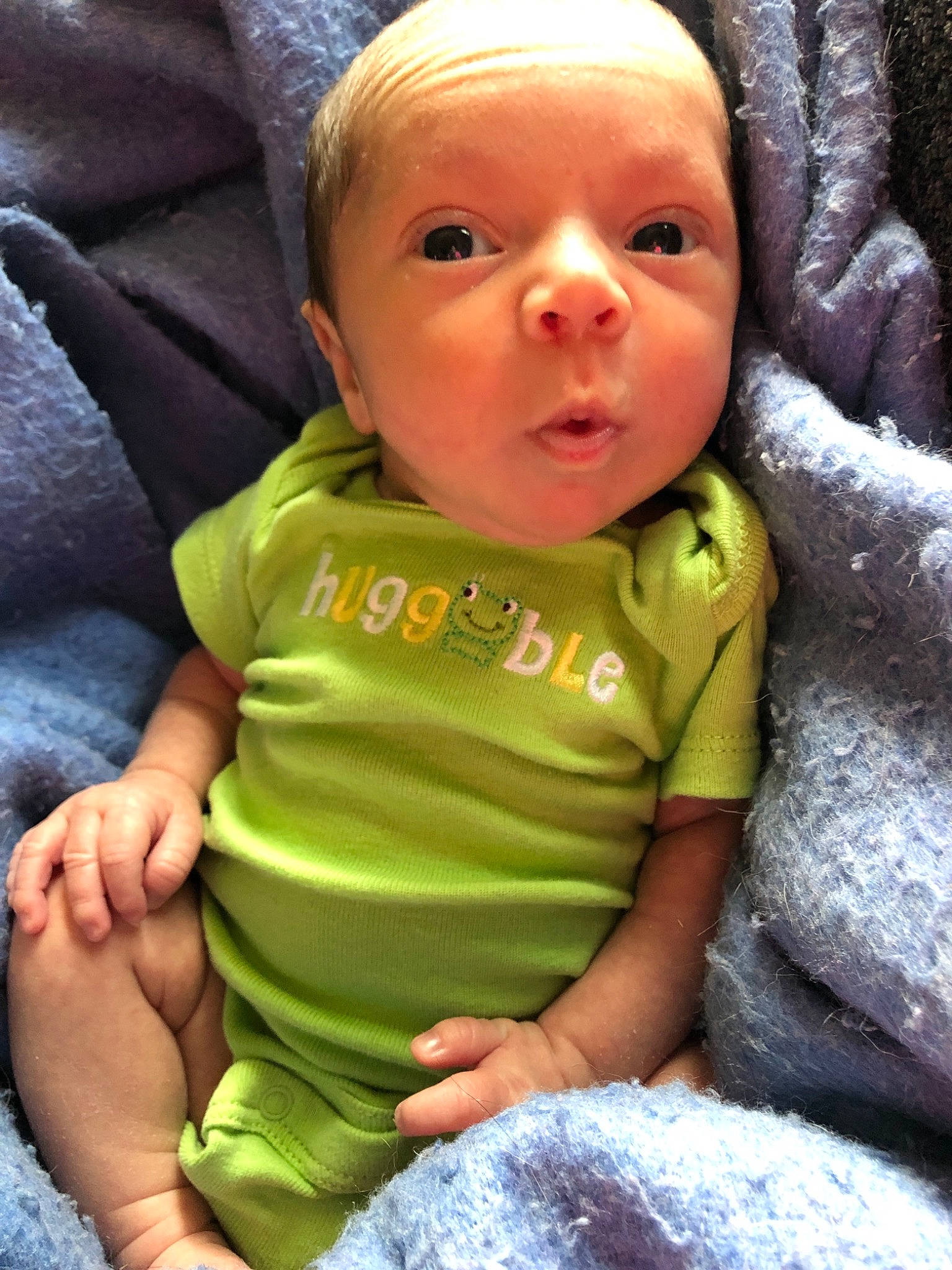 Ethan joined the competition — help win amazing prizes! baby, cheek, child, eye, face, head, person, skin, surprise, toddler