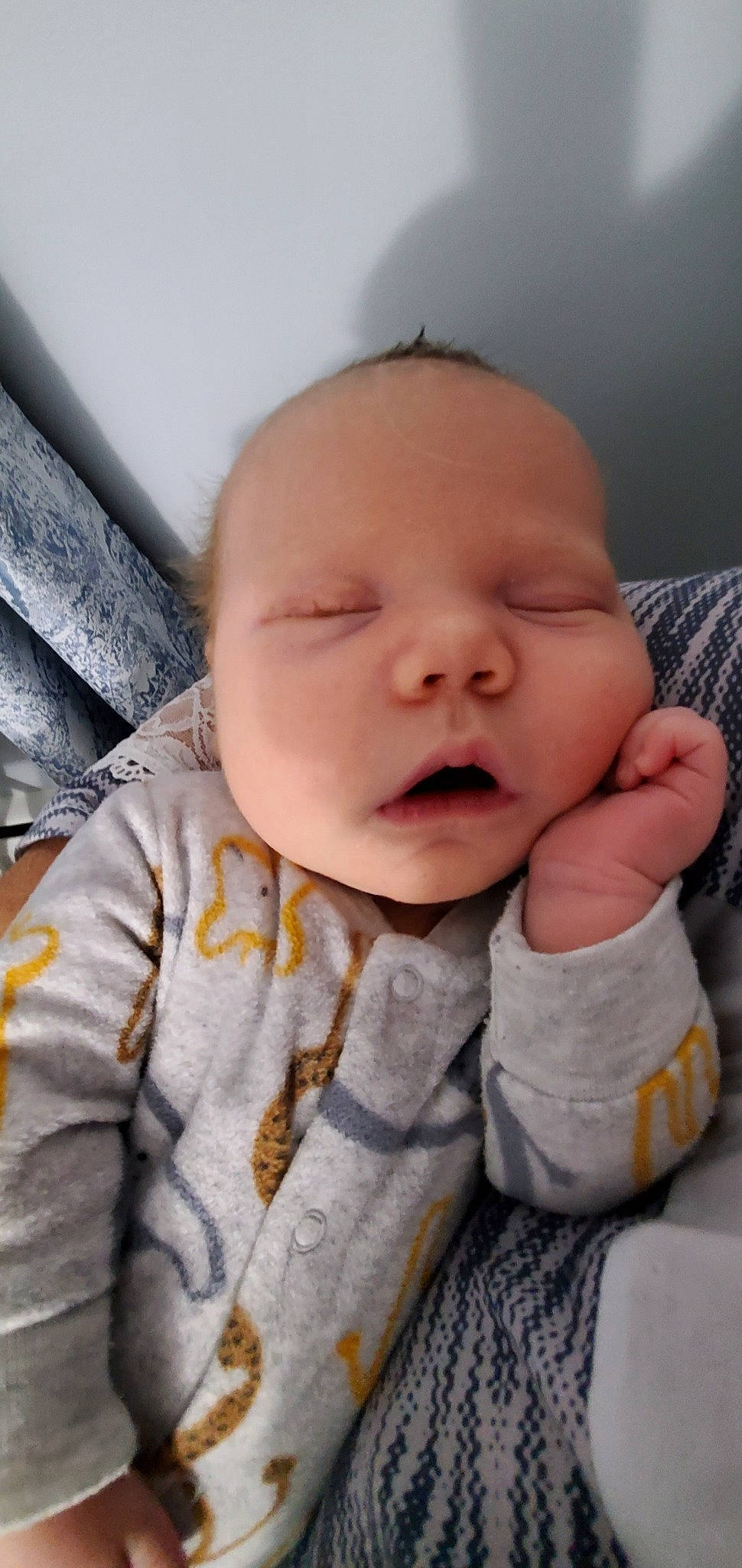 Chase is registered to the contest to win money with this photo: baby, baby_sleeping, baby_toddler_clothing, cheek, child, chin, comfort, eye, eyebrow, face, happy, head, iris, linens, lip, mouth, nose, person, skin, sleeve