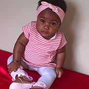 A?lyric is registered to the contest to win money with this photo: child, finger, girl, hand, infant, pink, product, skin, toddler