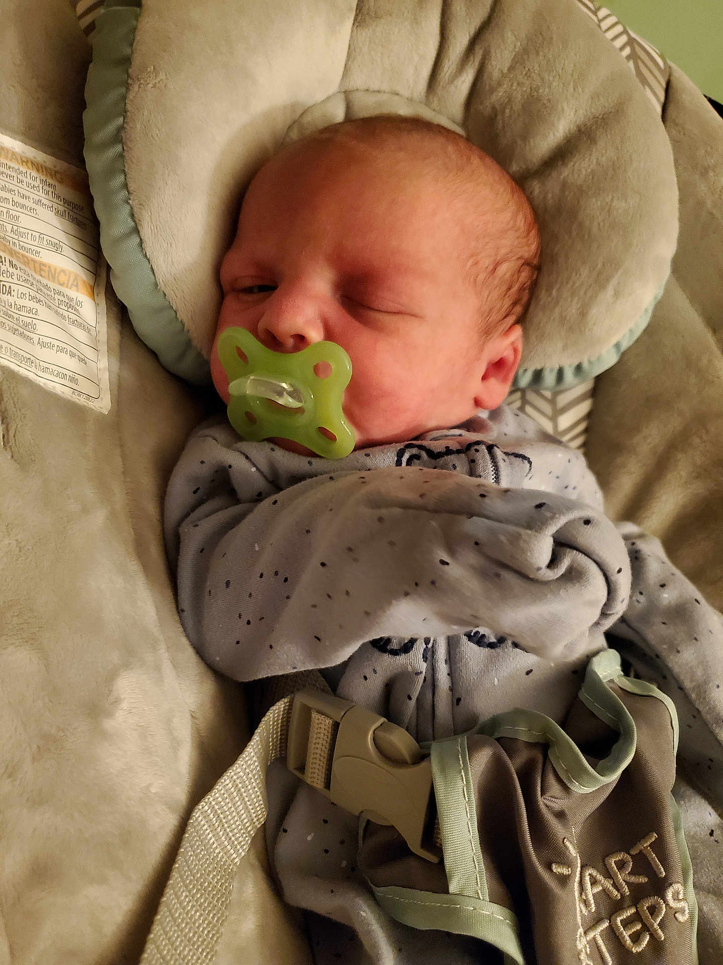 River joined the competition — help win amazing prizes! baby, bed, bodypart, car, car_interior, carseat, clothing, couch, cushion, face, finger, furniture, hand, hat, head, homedecor, newborn, person, transportation, vehicle