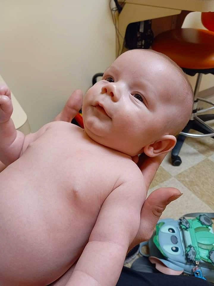 Blaine joined the competition — help win amazing prizes! baby, cheek, chest, chin, comfort, ear, eye, eyebrow, eyelash, face, finger, happy, lip, mouth, neck, nose, person, skin, smile, thumb