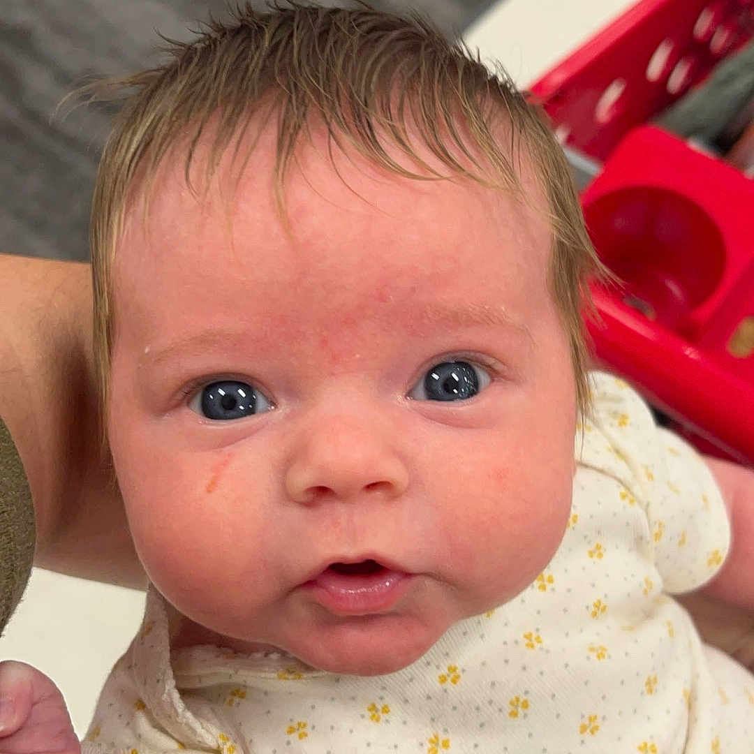 Wynne joined the competition — help win amazing prizes! baby, bodypart, clothing, face, finger, frown, furniture, hand, happy, head, indoors, mouth, newborn, person, photography, portrait, sad, selfie, smile, t_shirt