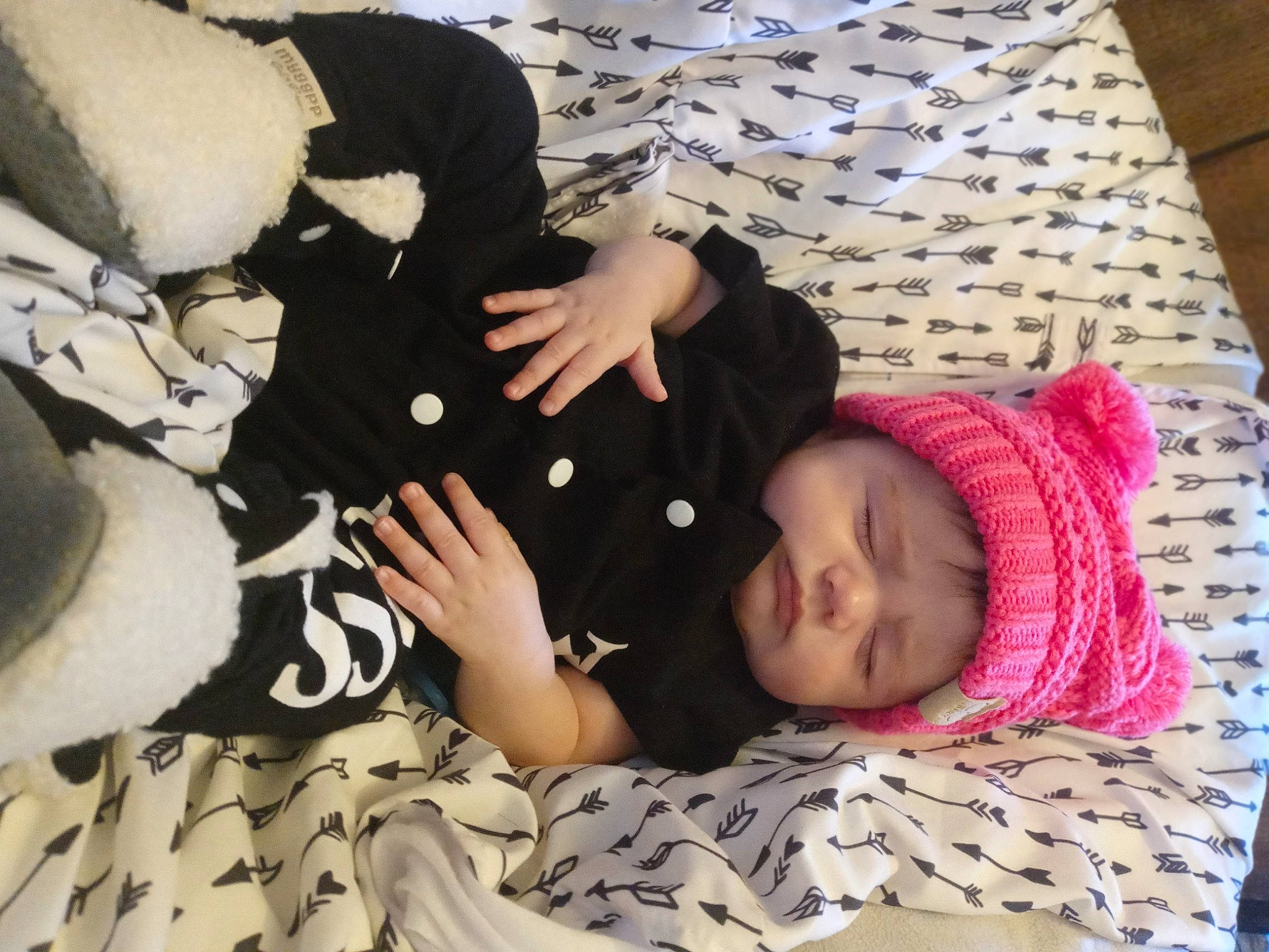 Kiandrah joined the competition — help win amazing prizes! baby, baby_products, baby_sleeping, baby_toddler_clothing, bedding, bedtime, child, comfort, fur, gesture, headwear, linens, nap, pattern, person, room, sitting, sleeve, textile, toddler