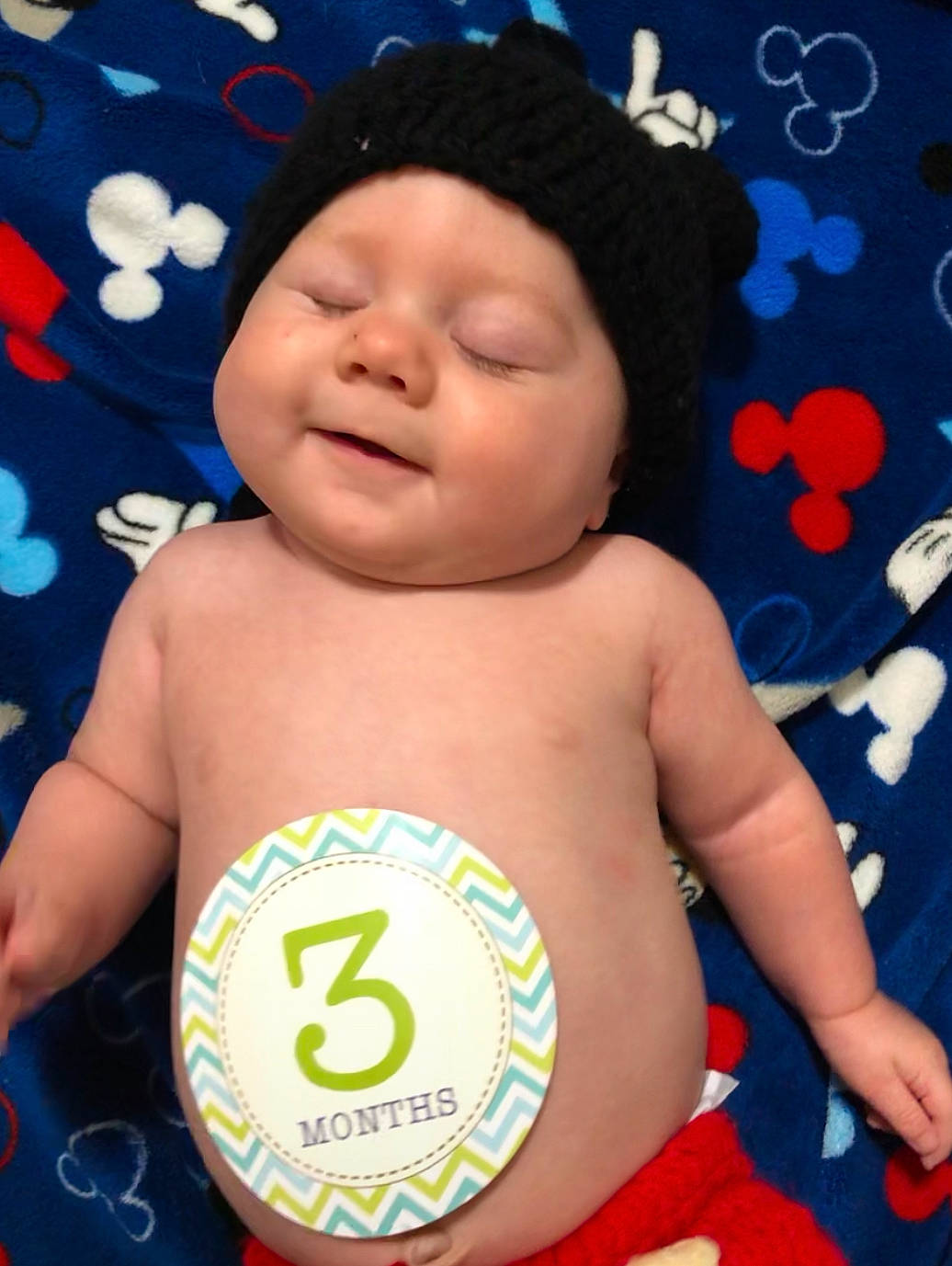 Jeremy Jr. is registered to the contest to win money with this photo: baby, baby_products, baby_toddler_clothing, cap, child, diaper, facial_expression, happy, headgear, headwear, pattern, person, product, smile, textile, toddler