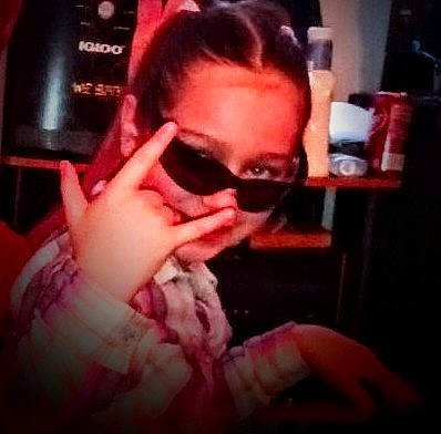 Avrie is registered to the contest to win money with this photo: cool, ear, eyebrow, eyewear, facial_hair, finger, flesh, fun, gesture, goggles, jaw, magenta, mouth, neck, night, person, personal_protective_equipment, square, sunglasses, thumb