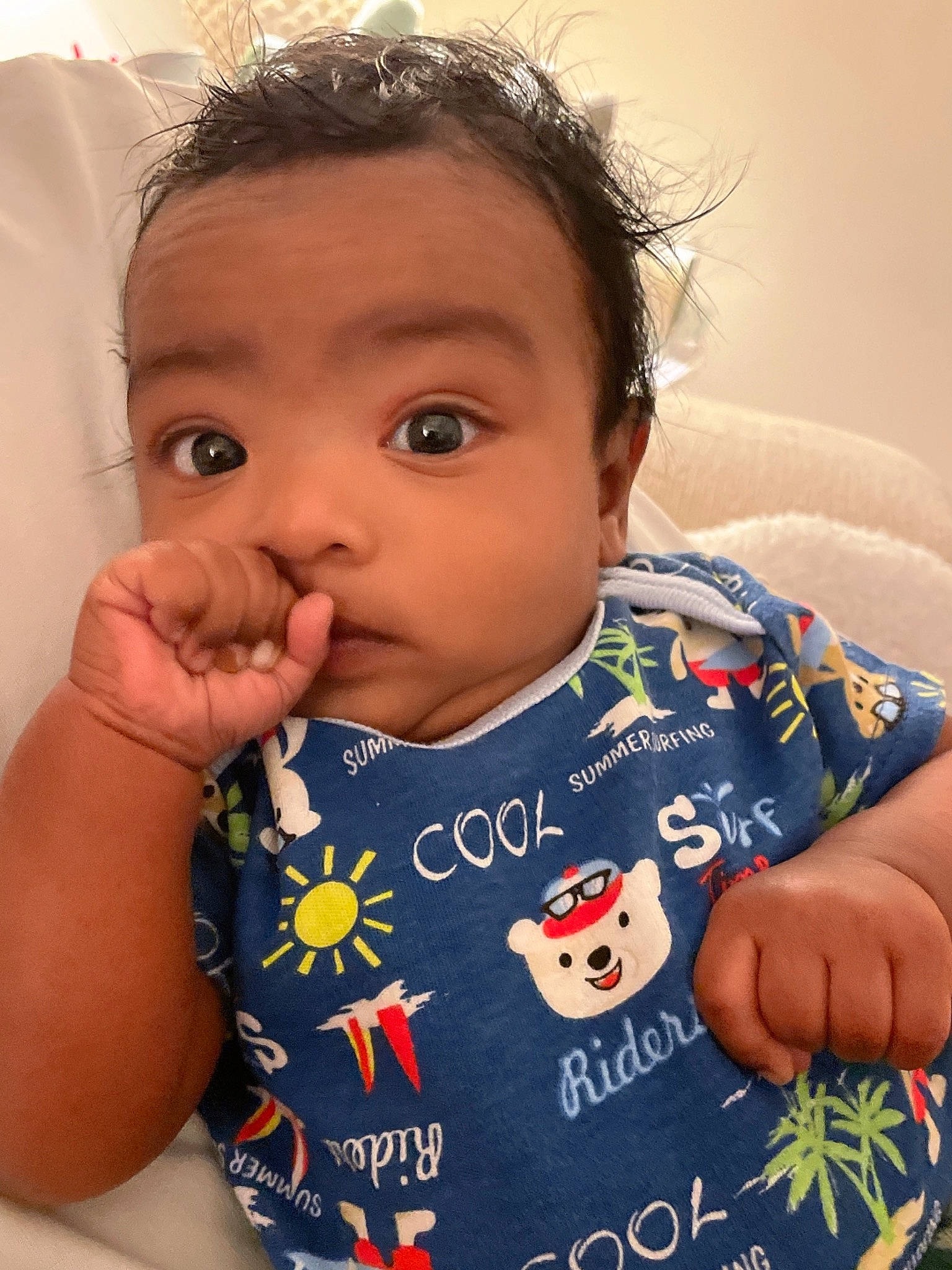 Areno is registered to the contest to win money with this photo: baby_toddler_clothing, cheek, chin, eye, eyebrow, eyelash, face, forehead, hair, hairstyle, happy, head, iris, lip, mouth, neck, nose, person, skin, sleeve