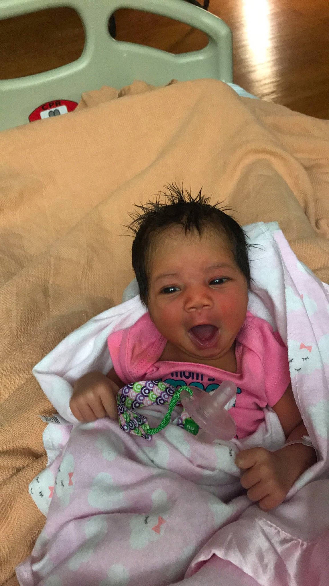 Brailynn joined the competition — help win amazing prizes! baby, bedtime, cheek, child, person, pink, skin, toddler