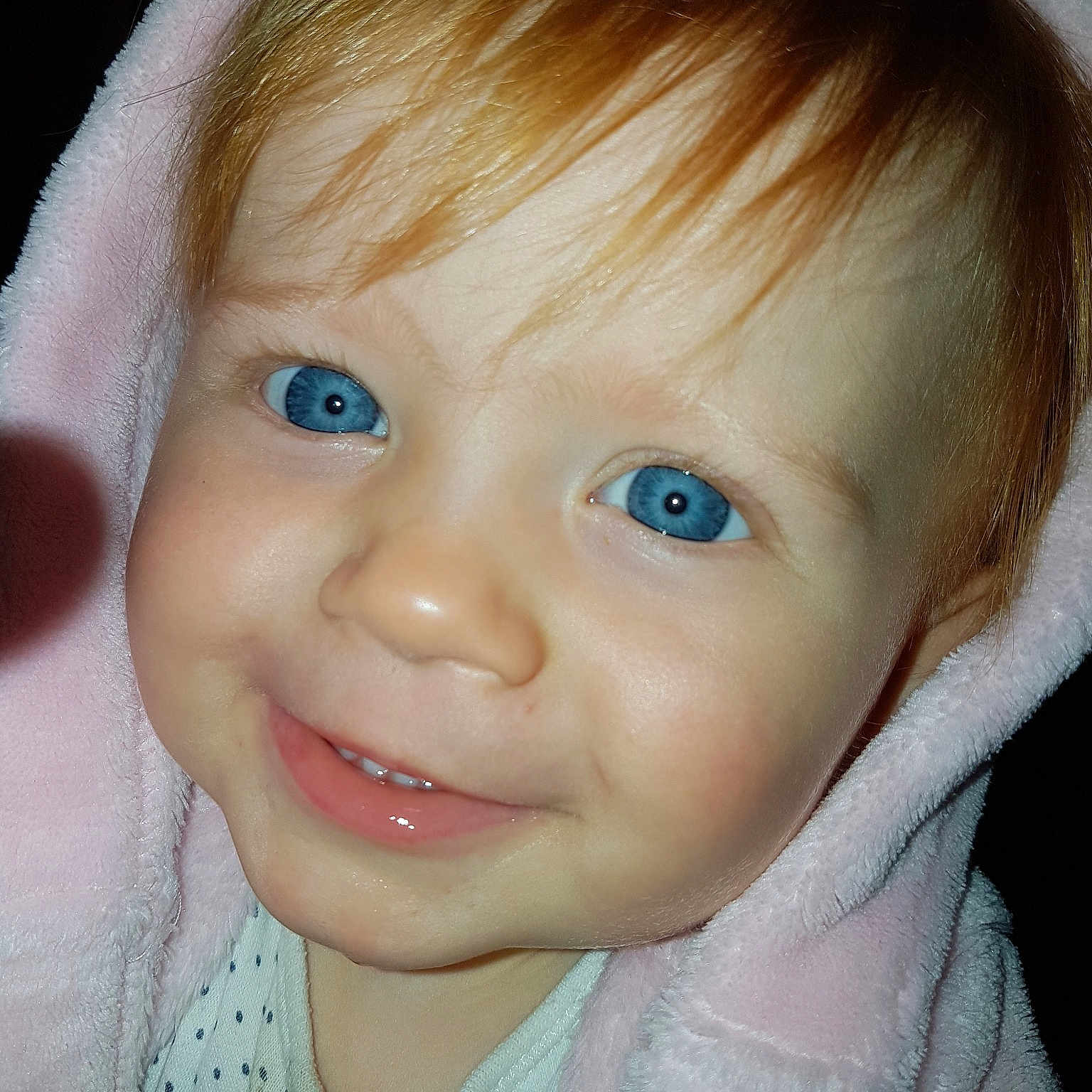 Layla-mai is registered to the contest to win money with this photo: blond, cheek, child, chin, close_up, eye, eyebrow, eyelash, face, forehead, girl, head, human_hair_color, infant, iris, joy, lip, mouth, nose, person
